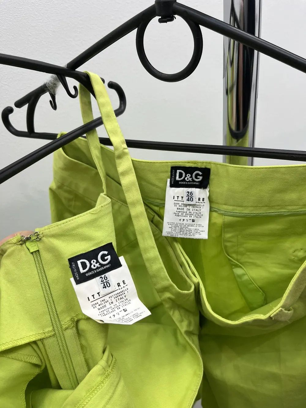 Dolce & Gabbana Archive Dolce & Gabbana 3 Piece Light Green Suit Size S / US 4 / IT 40 - 2 Thumbnail