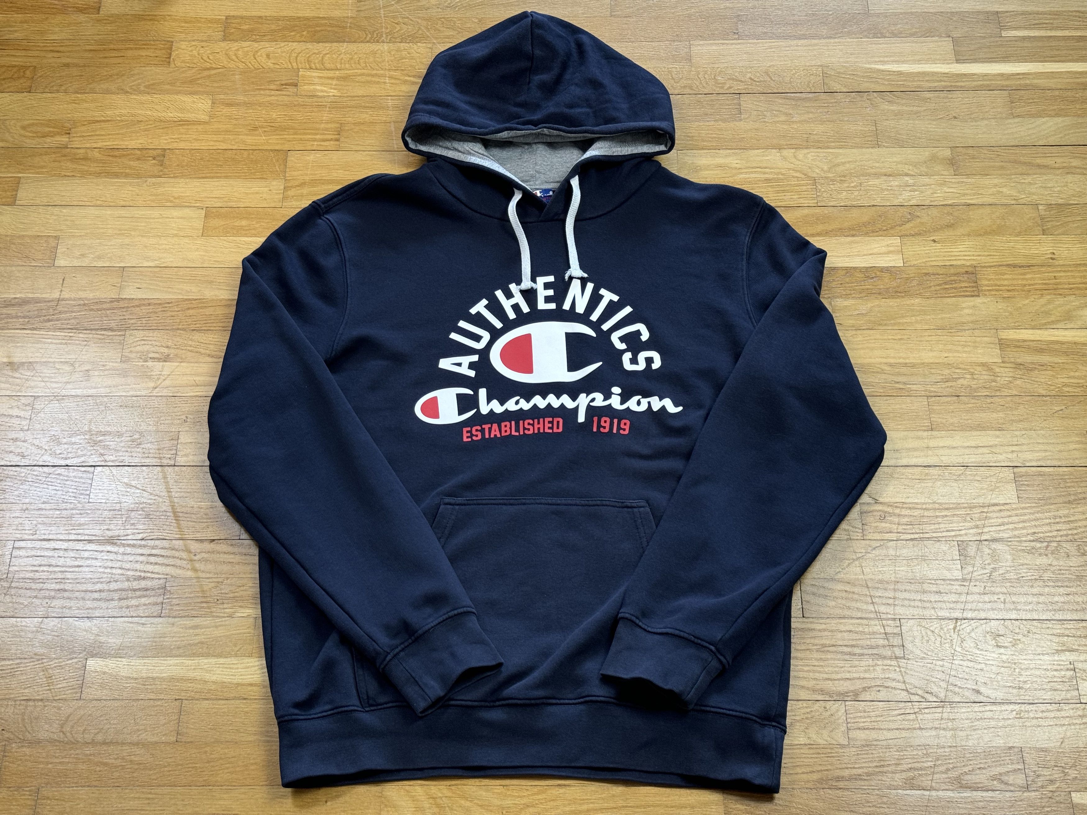 Champion Dark blue hoodie CHAMPION Size US L / EU 52-54 / 3 - 2 Thumbnail
