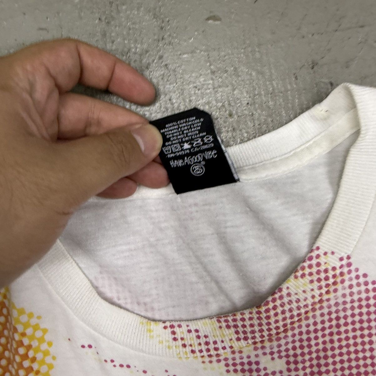 Stussy Stussy Big Head Trippy Tee Aop Size US M / EU 48-50 / 2 - 5 Thumbnail