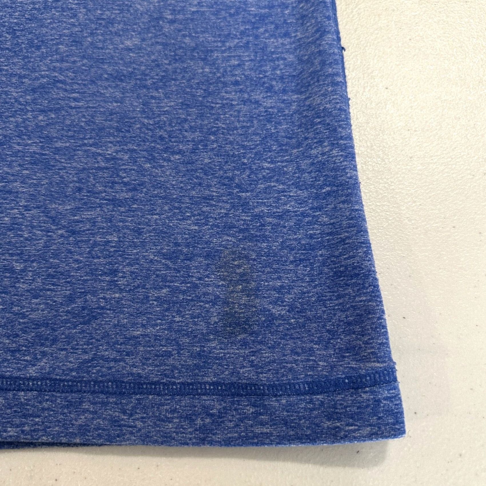 Lululemon Lululemon Mens Blue Space Dye Quarter Zip Hoodie Performance Running Top Medium Size US M / EU 48-50 / 2 - 5 Thumbnail