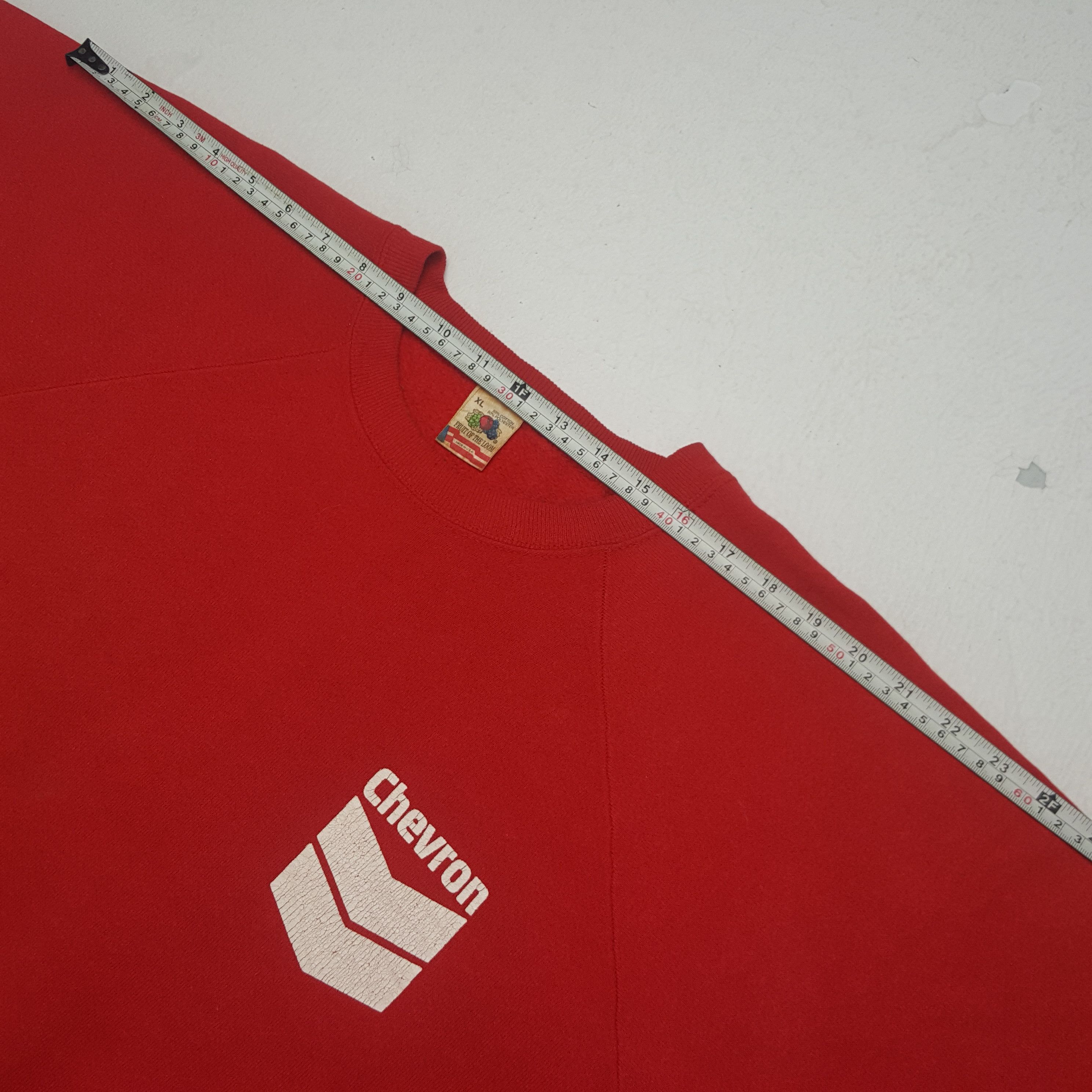 Petrol Industries × Vintage Vintage 90's Chevron American Company Brand Sweatshirt Size US XL / EU 56 / 4 - 5 Thumbnail