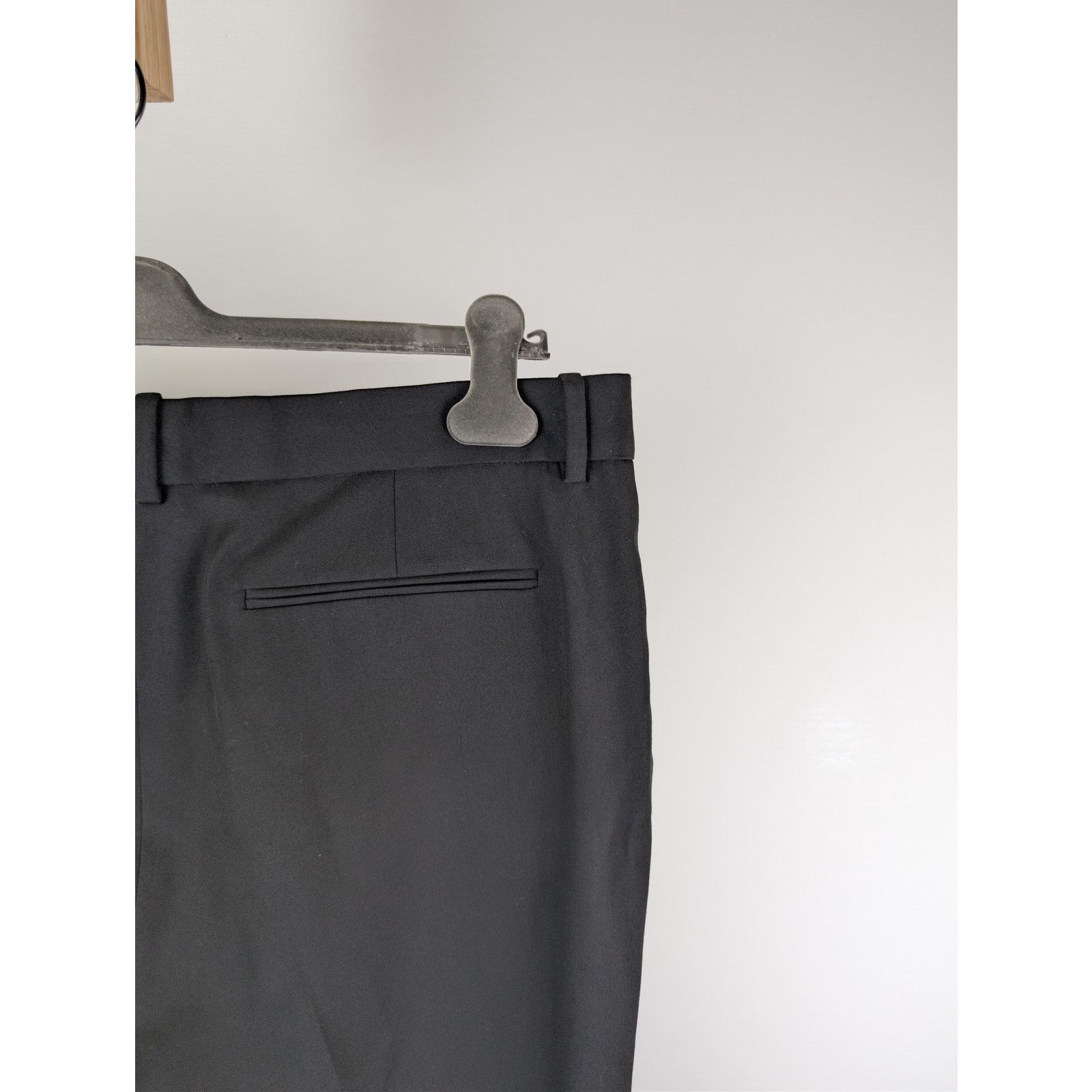 Saint Laurent Paris o1rshd1 Grain De Poudre Organique Pants in Black Size US 36 / EU 52 - 13 Thumbnail