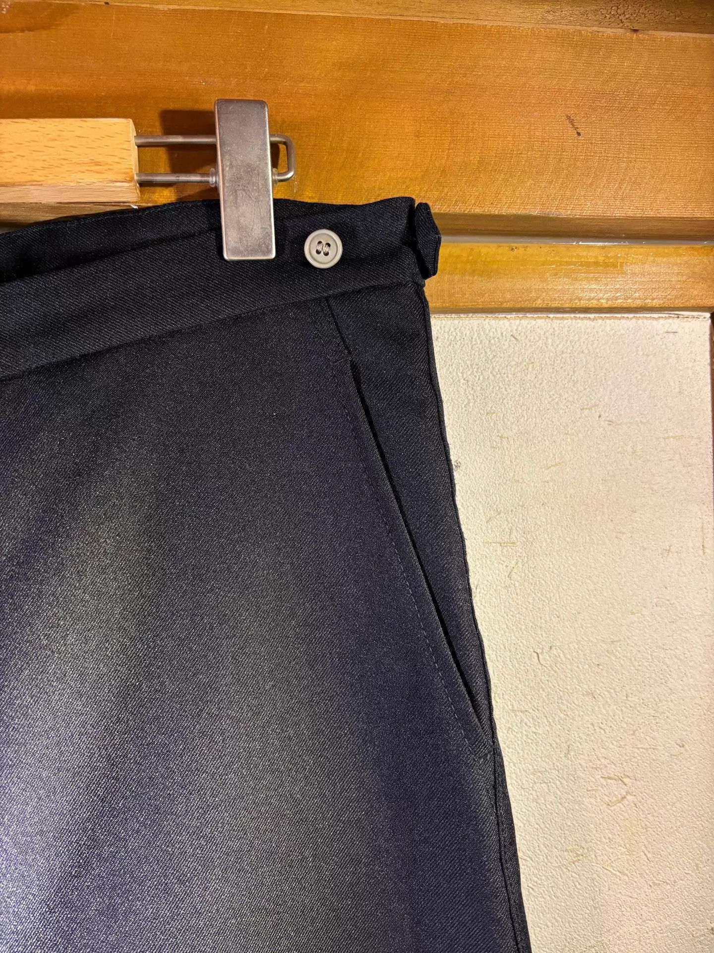 Comme des Garcons Homme Plus CDG Homme Plus 1999 Topstitch Tailored Trousers L 95% New Size US 34 / EU 50 - 3 Thumbnail