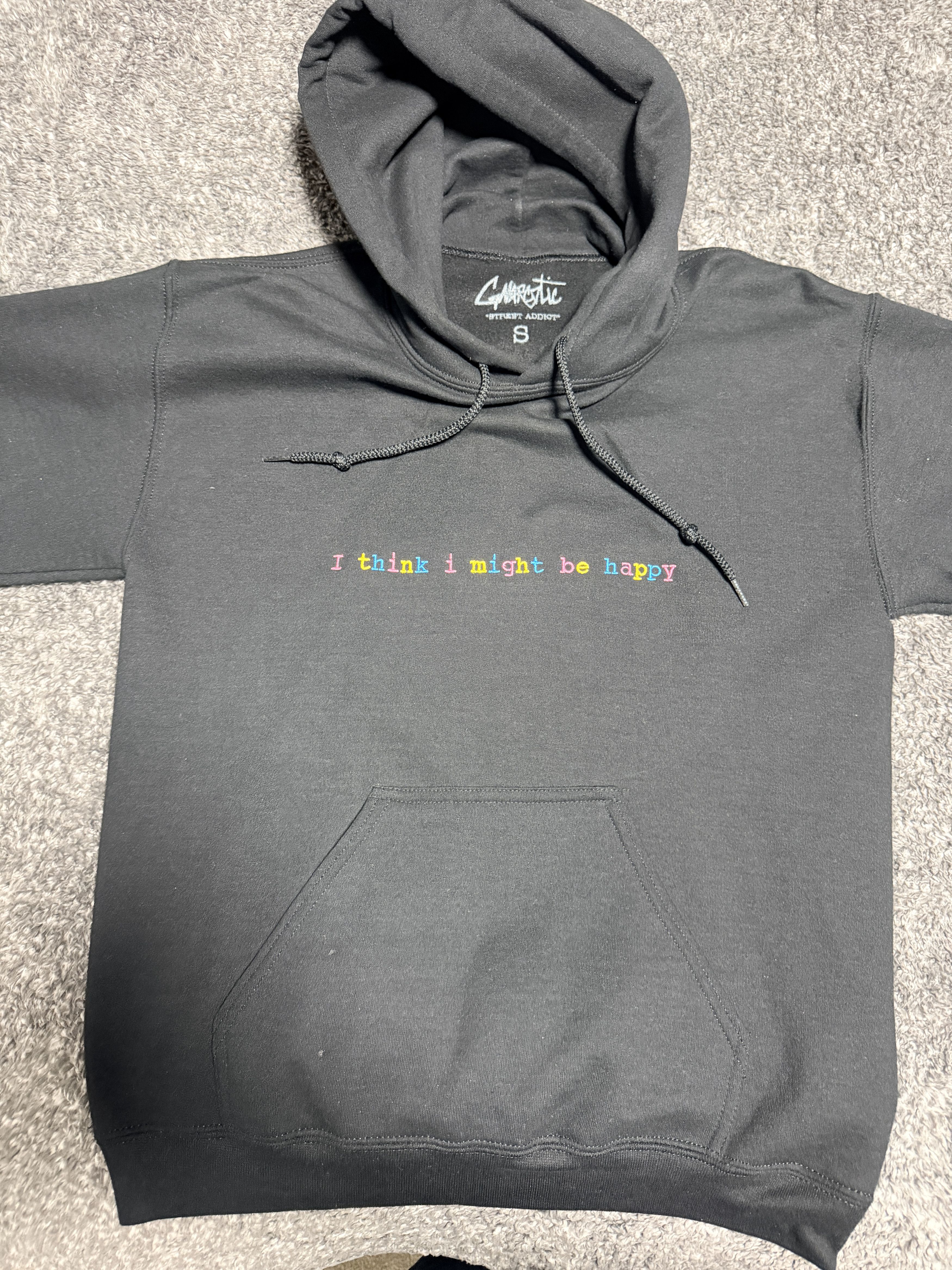 Gnarcotic I THINK I MIGHT BE HAPPY HOODIE (2018) Size US S / EU 44-46 / 1 - 1 Thumbnail