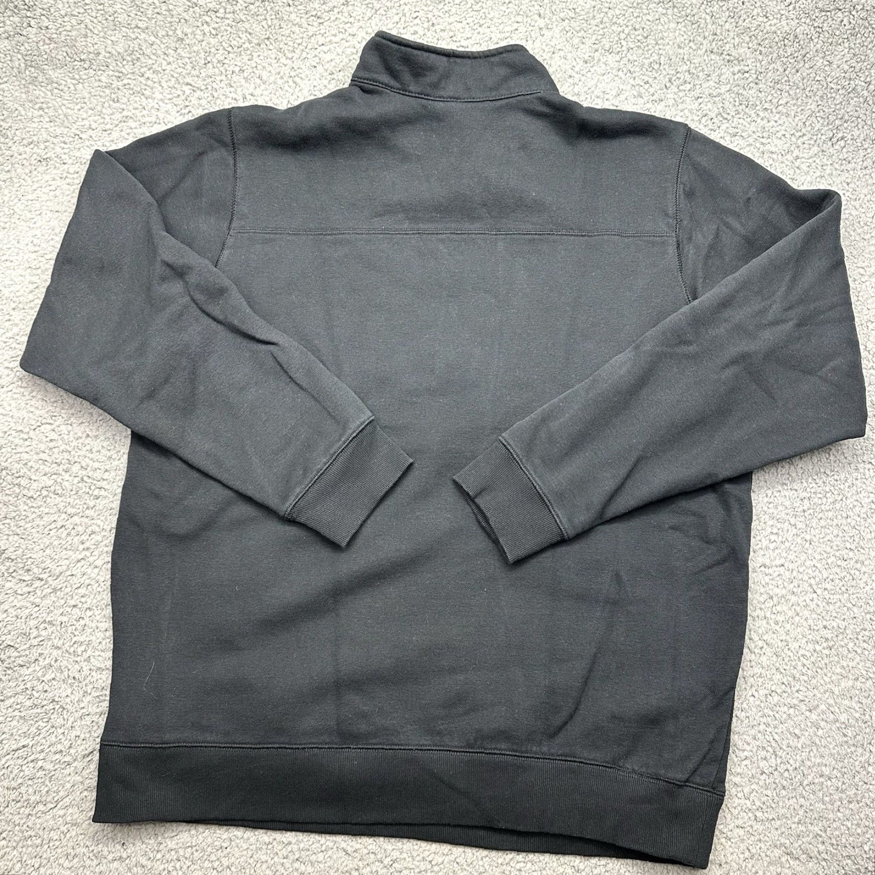 Vintage Columbia Shirt XL Black 1/2 Zip Pullover Fleece Mock Neck Sweatshirt Mens Size US XL / EU 56 / 4 - 2 Thumbnail