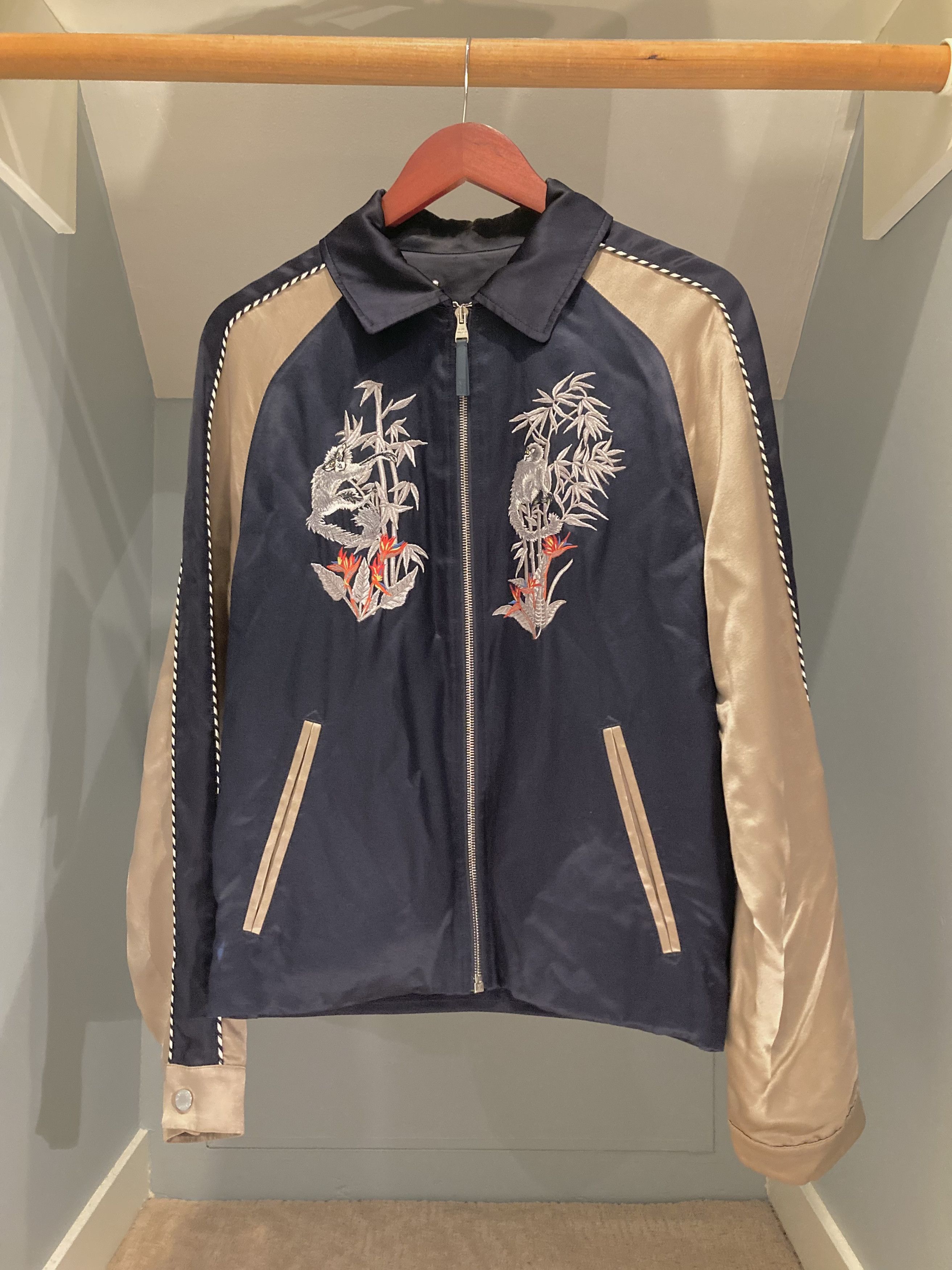 Louis Vuitton Souvenir Bomber Jacket Sz 50 Kim Jones 2016