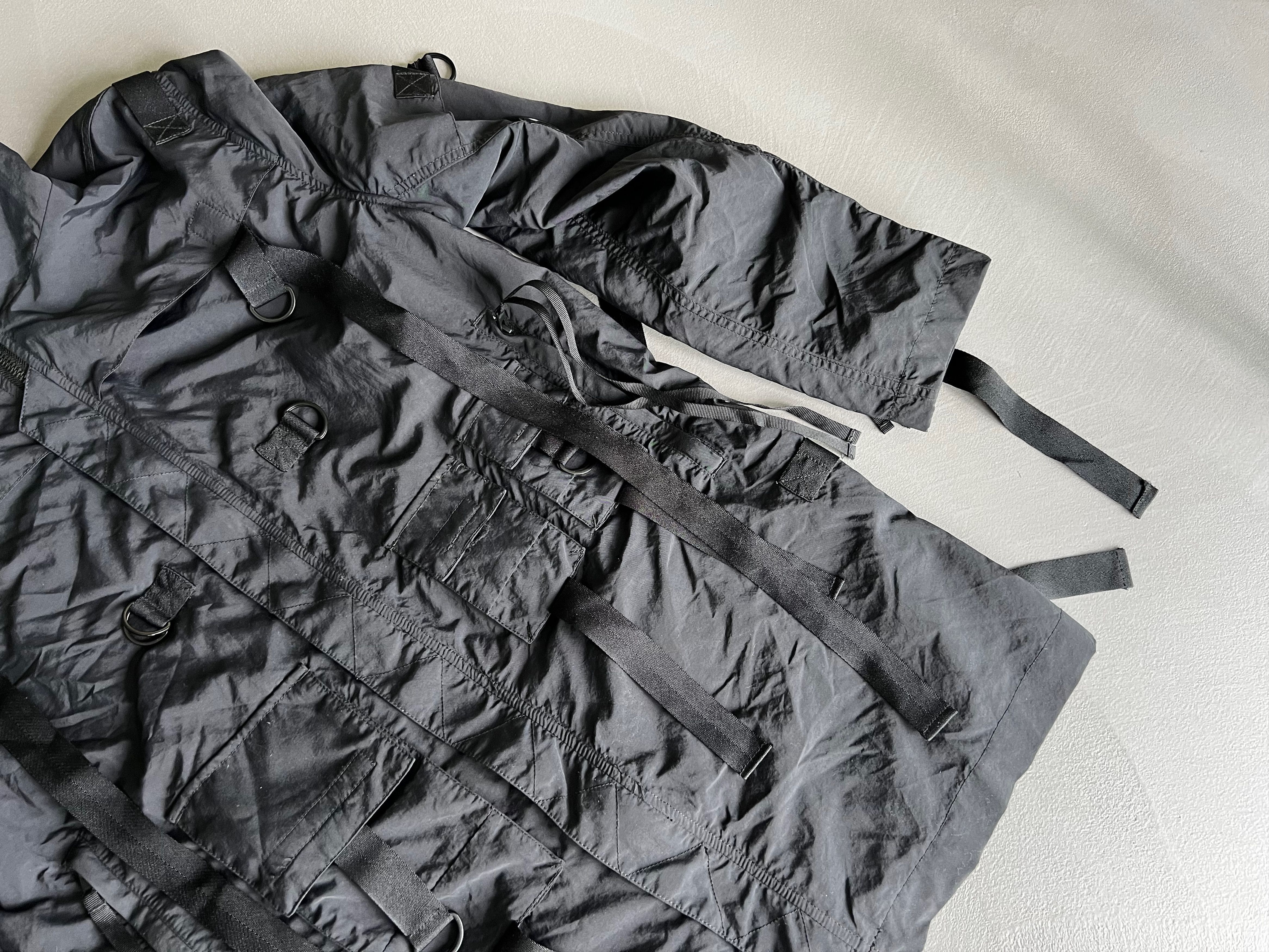 Stampd Stampd Strapped Black Hooded Parka, Pockets, Size S Size US S / EU 44-46 / 1 - 3 Thumbnail