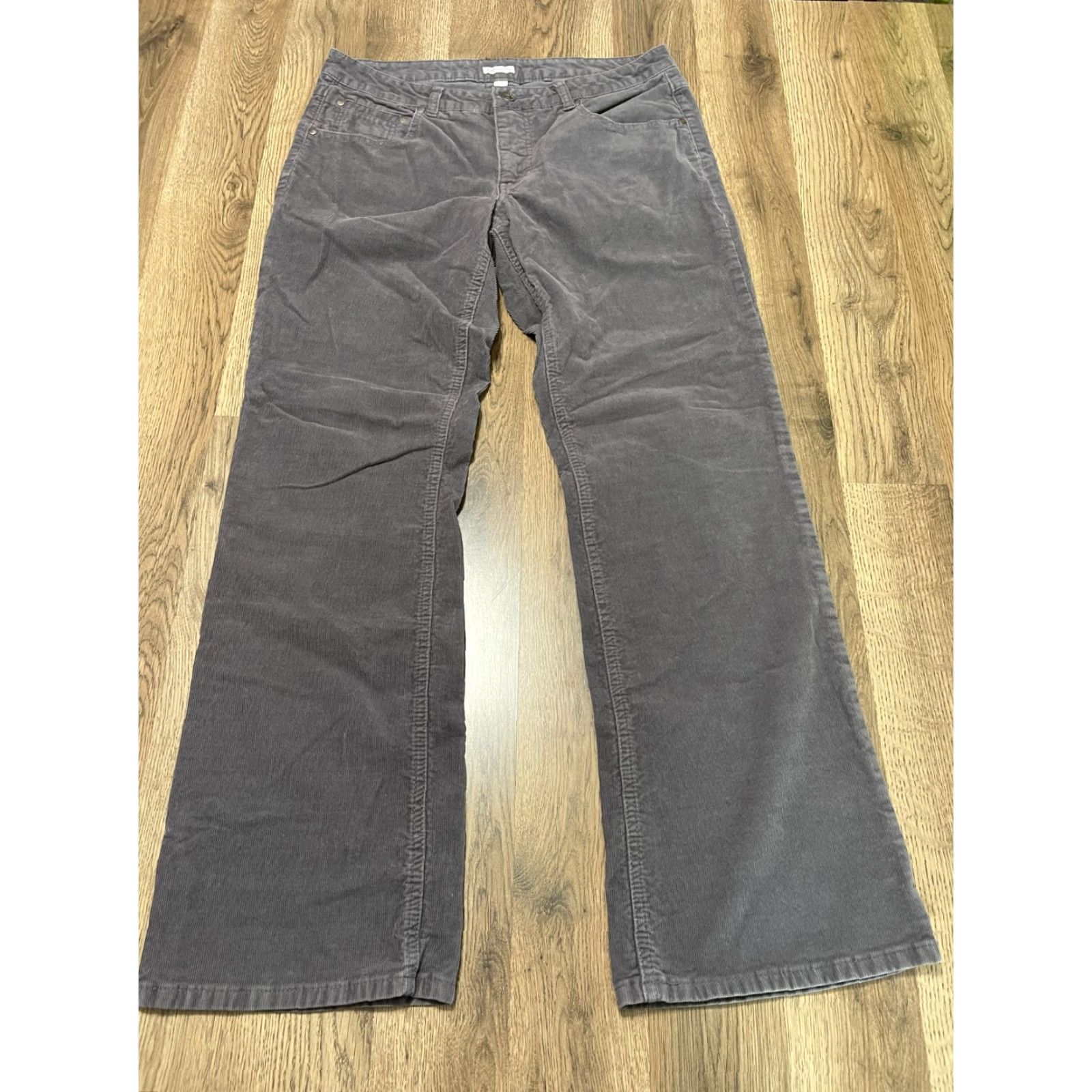 Vintage Relativity Jeans Women's 10 Gray Denim Bootcut Pockets Jeans Size 32" / US 10 / IT 46 - 2 Thumbnail