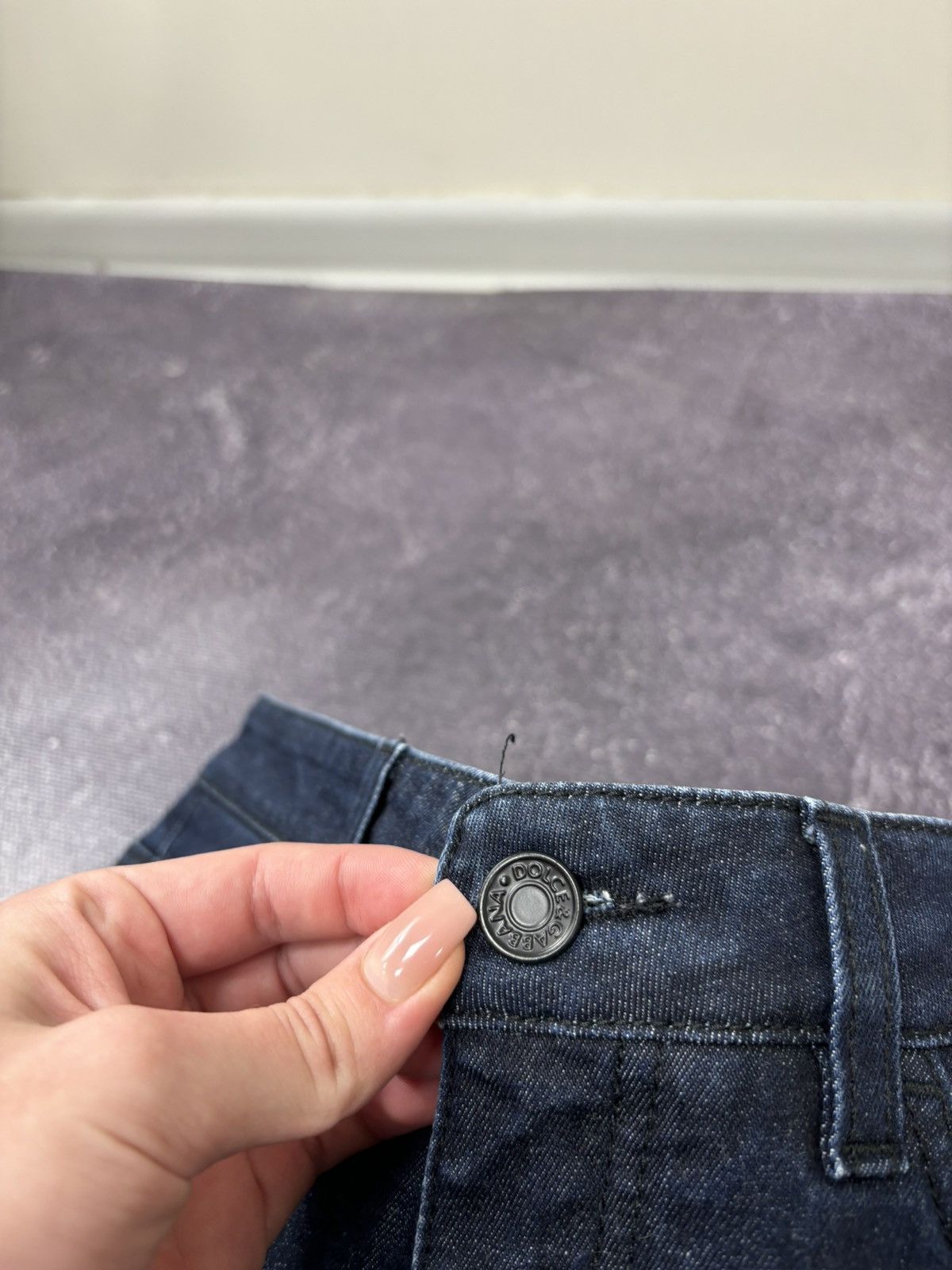 Dolce & Gabbana Dolce & Gabbana Vintage Women’s Denim Luxury Slim Fit Jeans Size 26" / US 2 / IT 38 - 6 Thumbnail