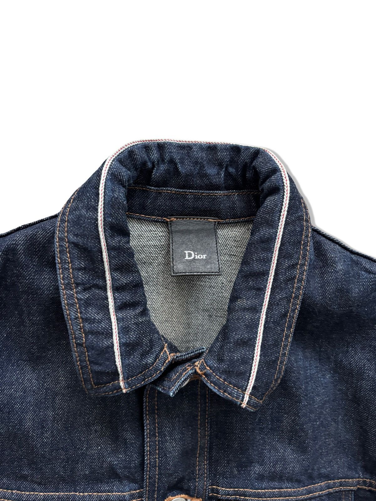 Dior Dior Homme Heavy Denim Jacket Size US S / EU 44-46 / 1 - 2 Thumbnail