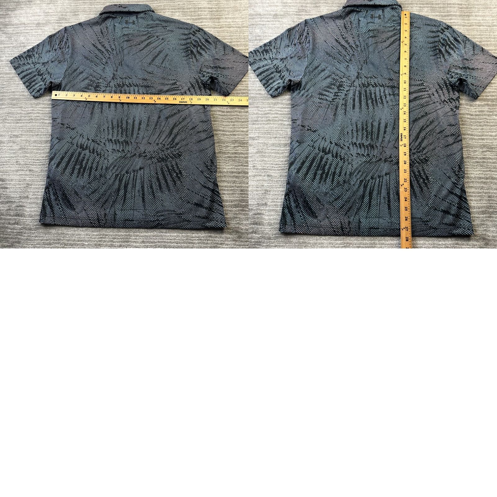 Under Armour Under Armour Polo Shirt Mens M Blue Golf All Over Print Geometric Size US M / EU 48-50 / 2 - 8 Thumbnail