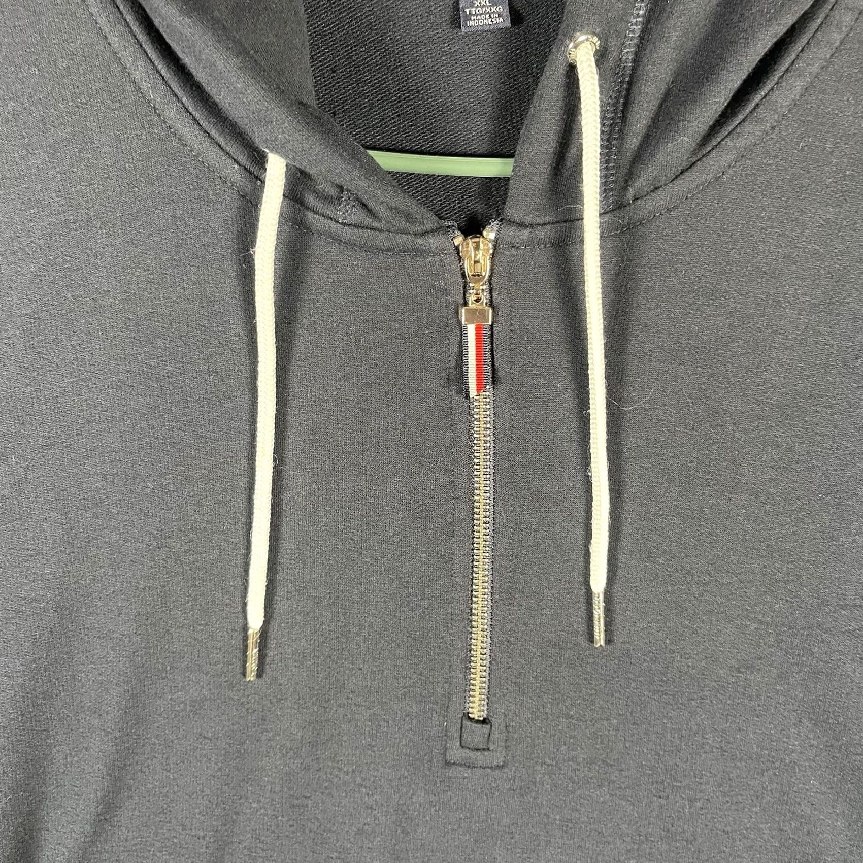 Tommy Hilfiger Tommy Hilfiger 1/2 Zip Hoodie Sweatshirt XXL Navy Blue Mens Long Sleeve ZIP Pullover Logo Size US XXL / EU 58 / 5 - 4 Thumbnail