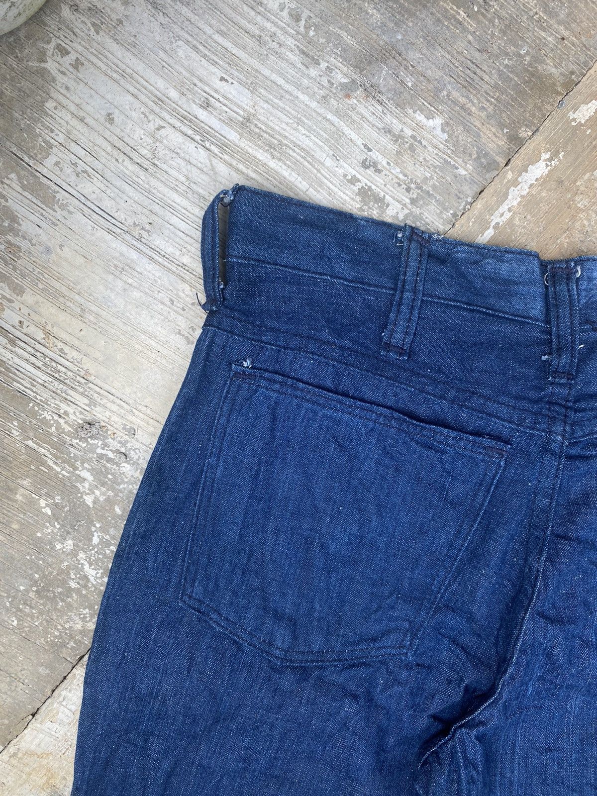 Vintage Vintage Maverick Flare Denim Size 27" / US 4 / IT 40 - 5 Thumbnail