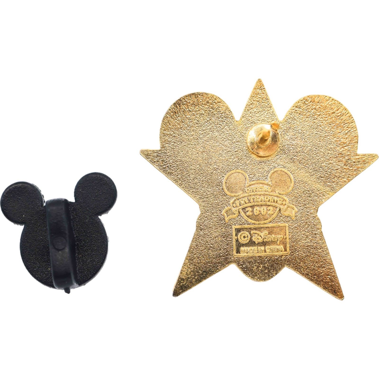Disney Disney Mickey Mouse Head on Yellow Star Hollywood 2002 Pin Size ONE SIZE - 7 Thumbnail
