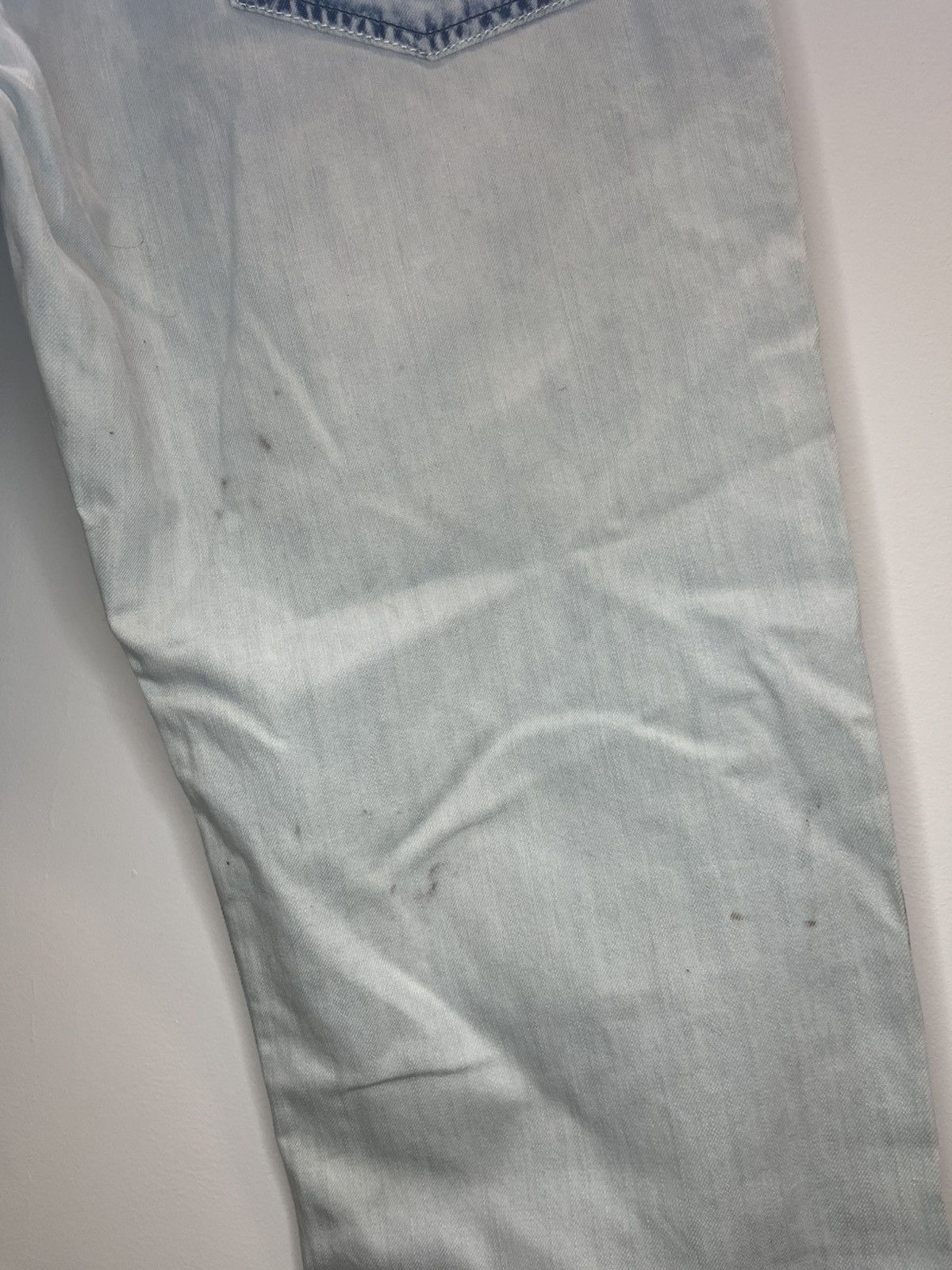 Emporio Armani Vintage Emporio Armani Light Wash Jeans Size US 36 / EU 52 - 10 Thumbnail
