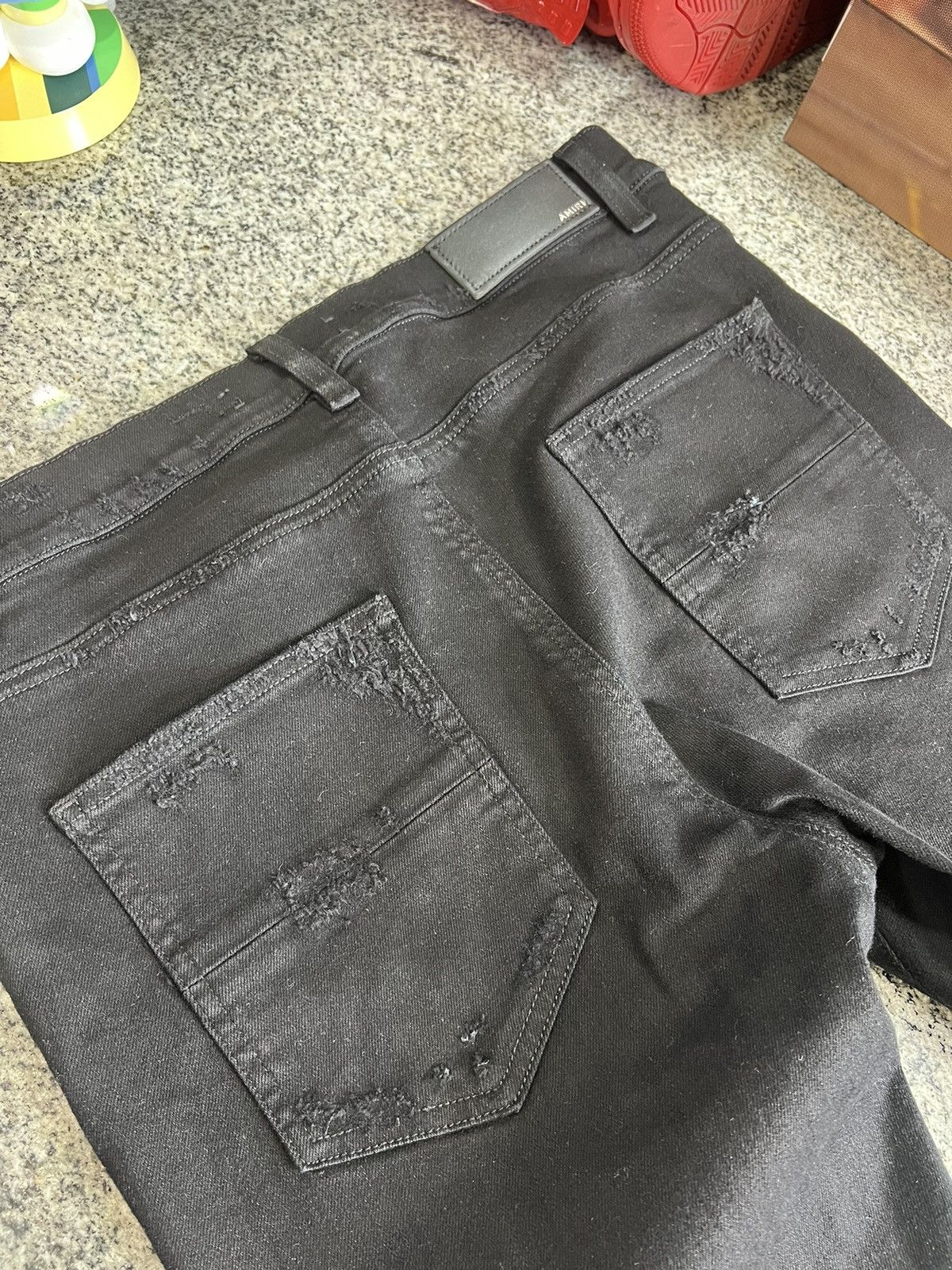 Amiri Amiri Mx1 Split Leather Jeans Size US 34 / EU 50 - 10 Thumbnail