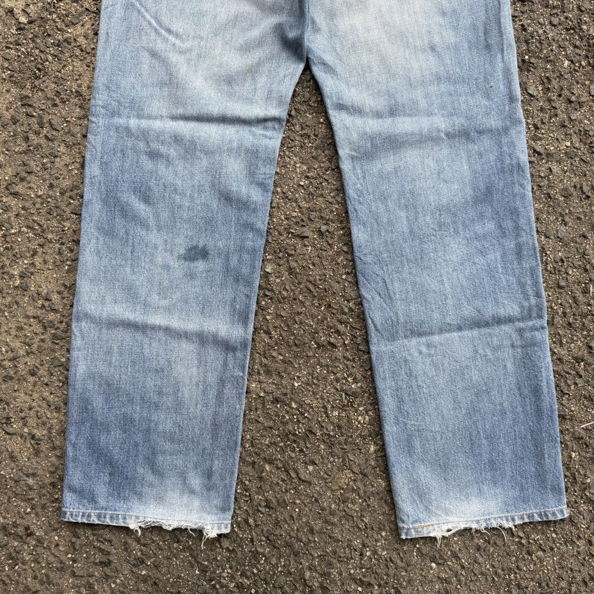 Japanese Brand VINTAGE COX STRAIGHT FADED JEAN DENIM PANTS Size US 34 / EU 50 - 11 Thumbnail
