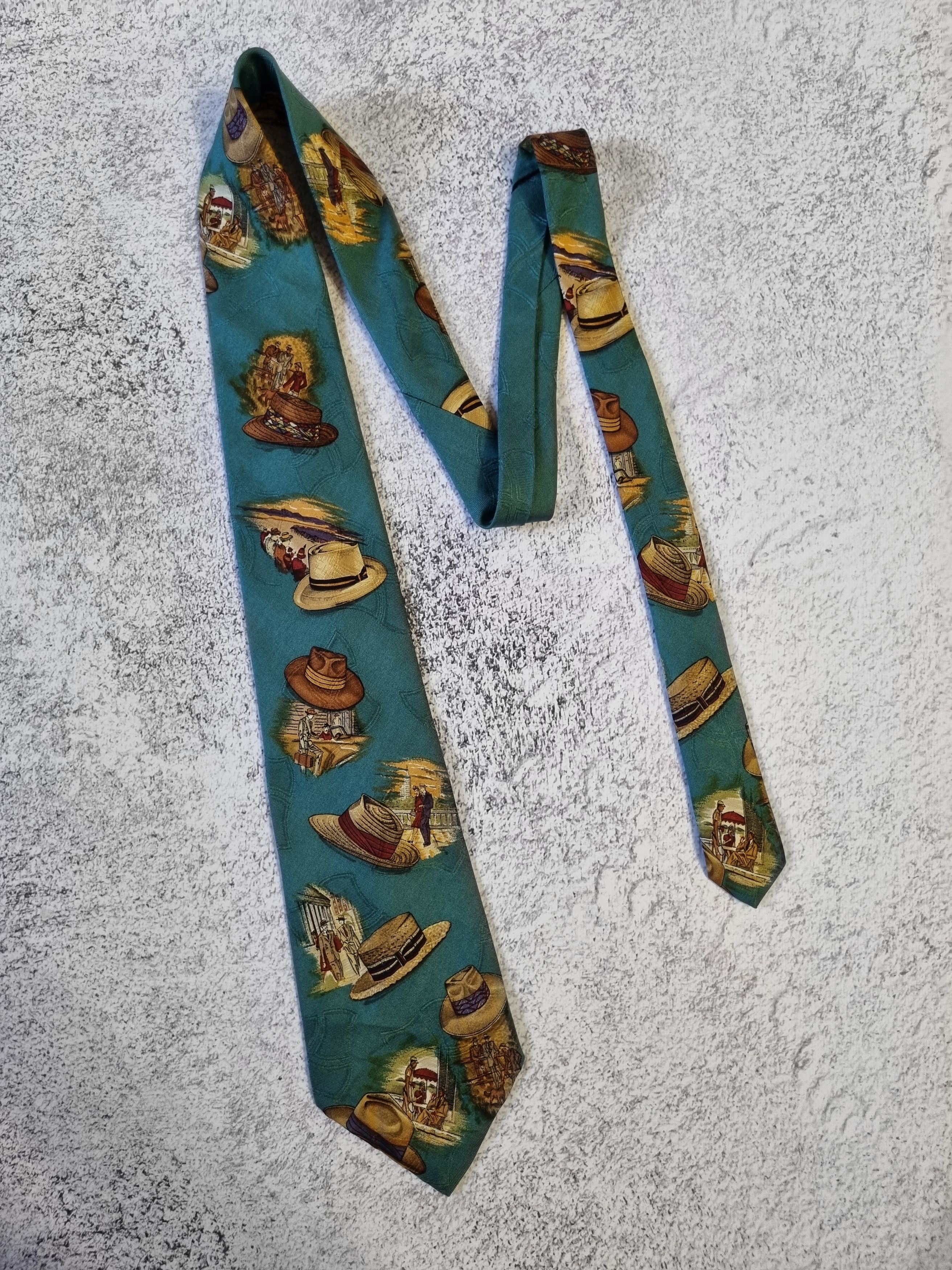 Polo Ralph Lauren Ralph Lauren Vintage Hand Made Silk Tie Size ONE SIZE - 1 Thumbnail