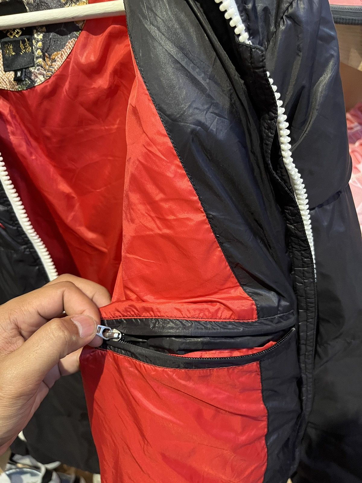 Japanese Brand Puffer Embroidered Jacket Size US M / EU 48-50 / 2 - 9 Thumbnail