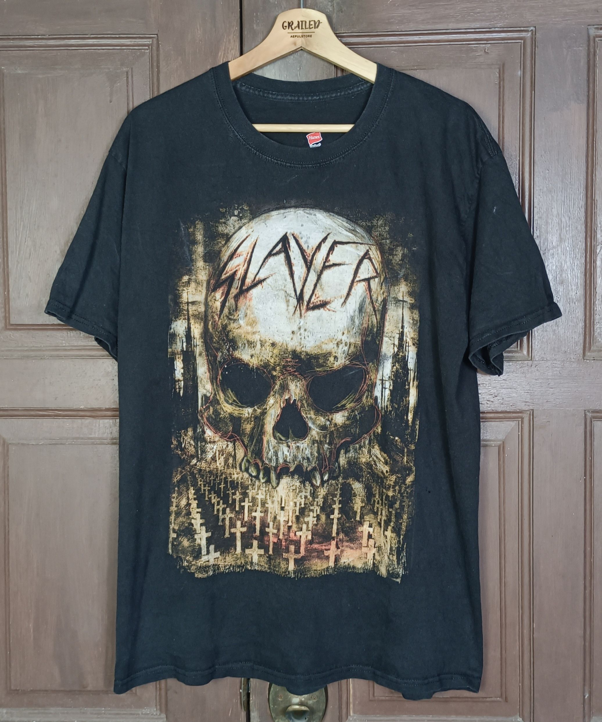 Band Tees × Slayer 🔥Slayer " The Final Campaing" Tour Tee Size US L / EU 52-54 / 3 - 1 Thumbnail