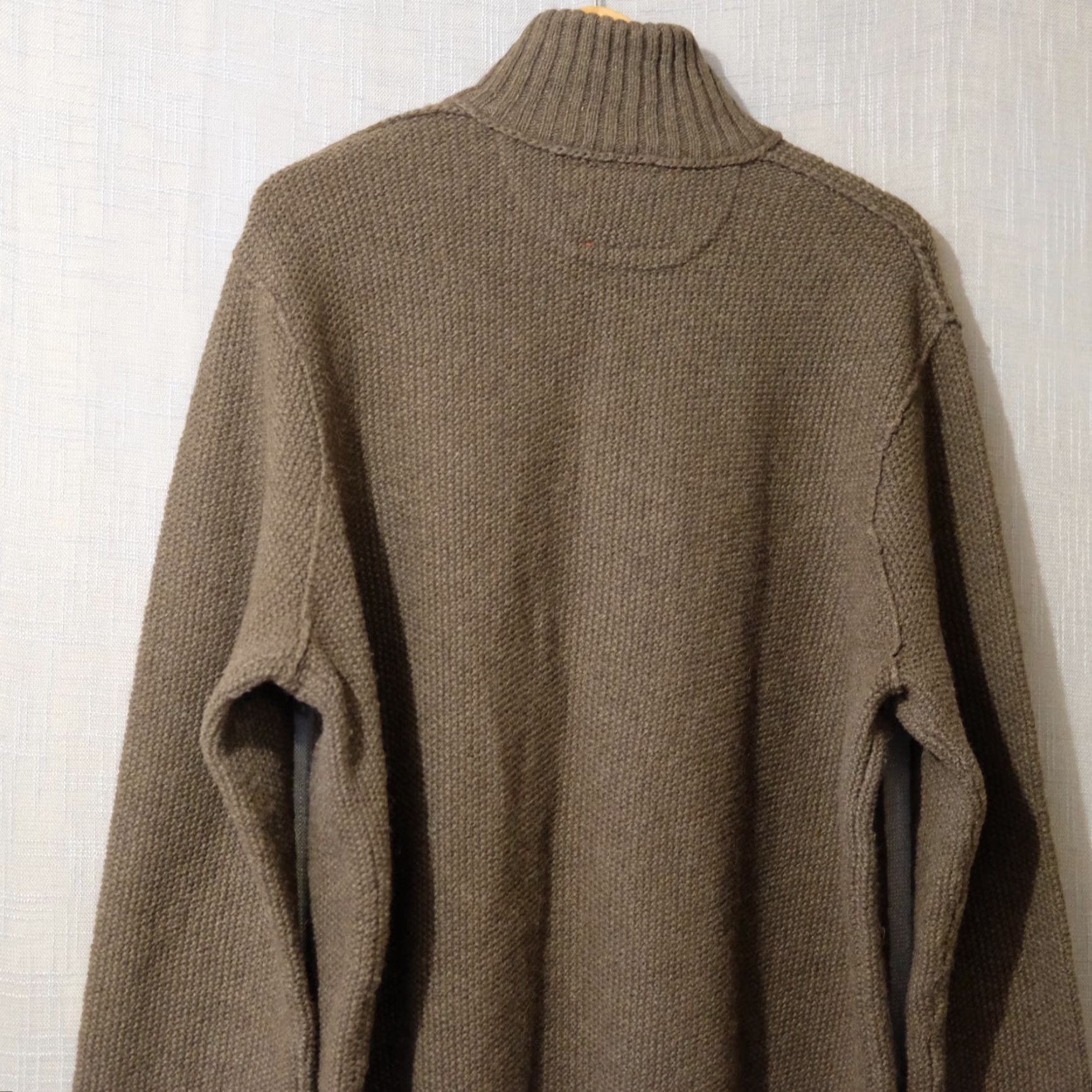Banana Republic Banana Republic Heritage Wool/Acrylic/Alpaca Sweater Green Men's XL #H85-31 Navy? Size US XL / EU 56 / 4 - 7 Thumbnail
