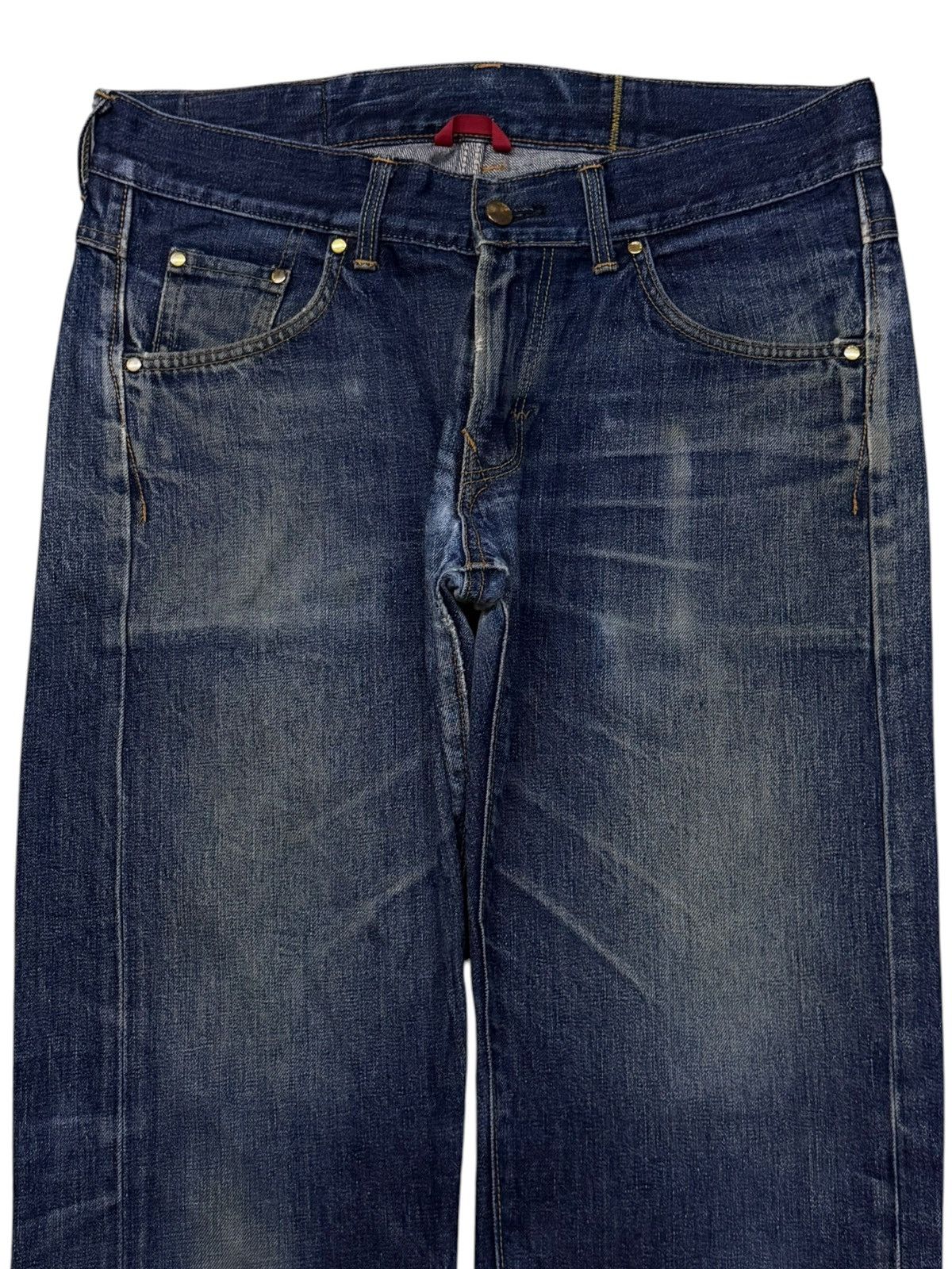Edwin Vintage 503 SS Japan Denim Jeans | Relaxed Straight | W34 Size US 34 / EU 50 - 4 Thumbnail