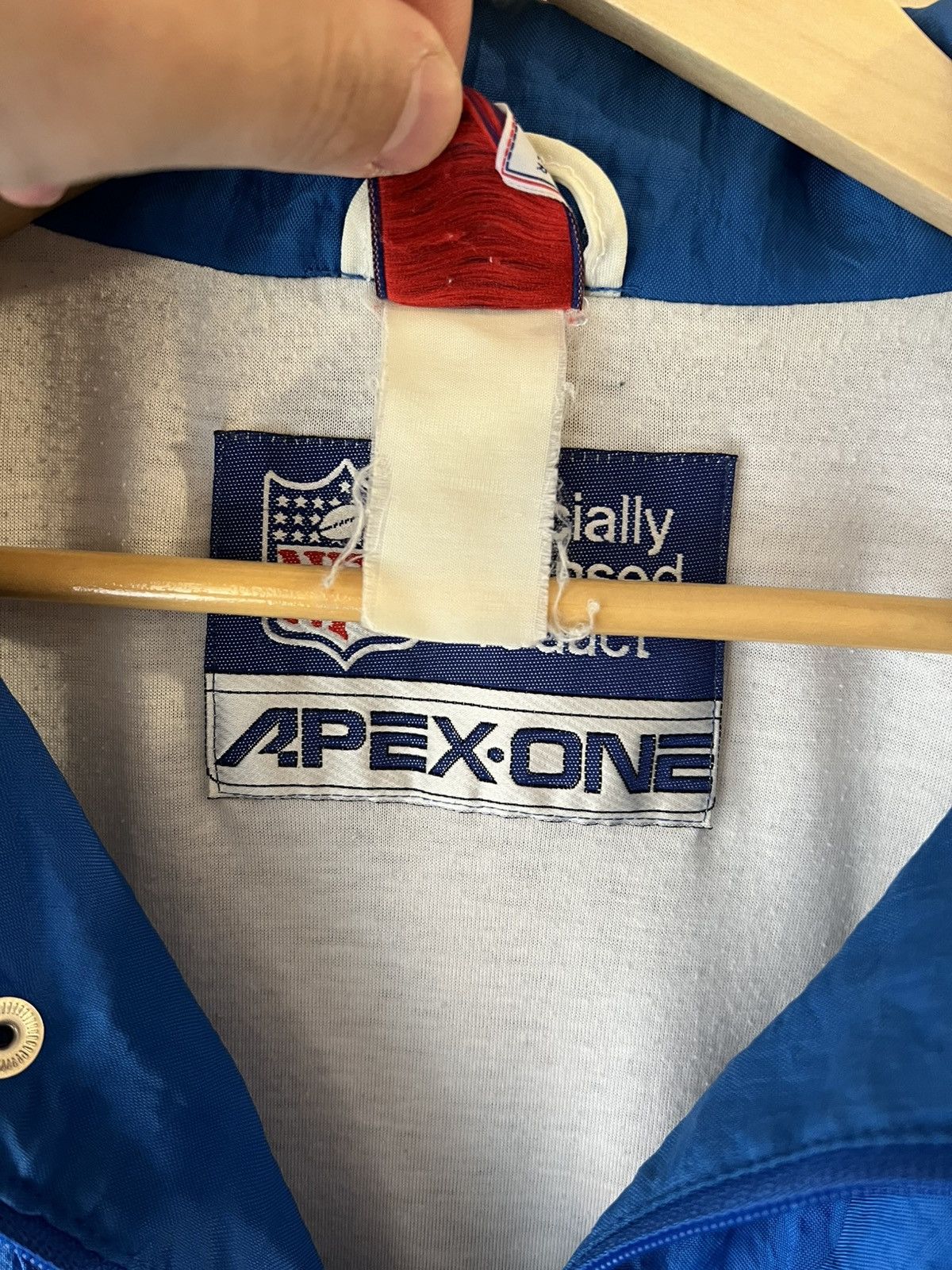 Apex One Vintage Apex One Detroit Lions Full Zip Jacket Size US XL / EU 56 / 4 - 5 Thumbnail