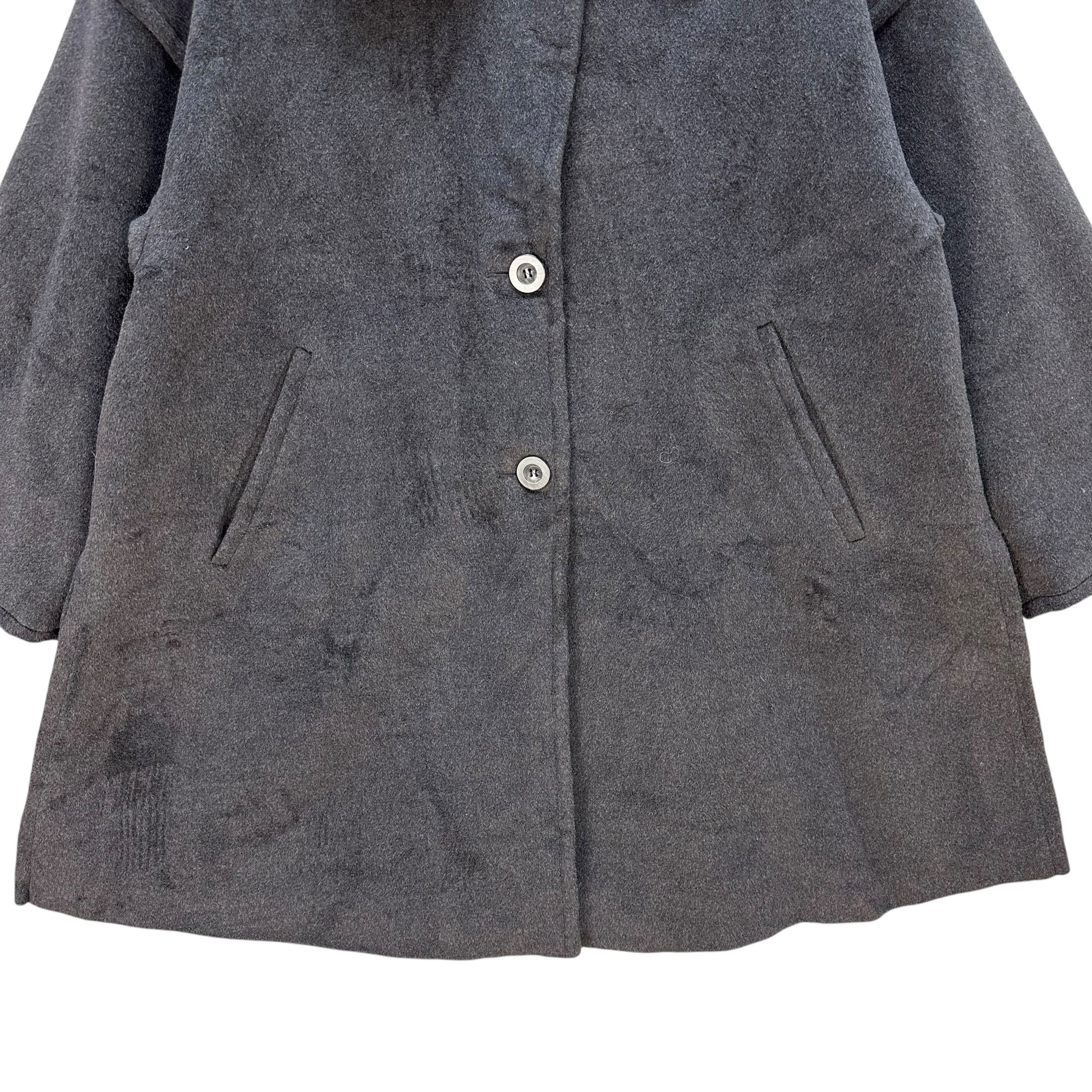 Max Mara MAXMARA Oversized A-Line Wool Coat Jacket #A71-1728 Size M / US 6-8 / IT 42-44 - 3 Thumbnail