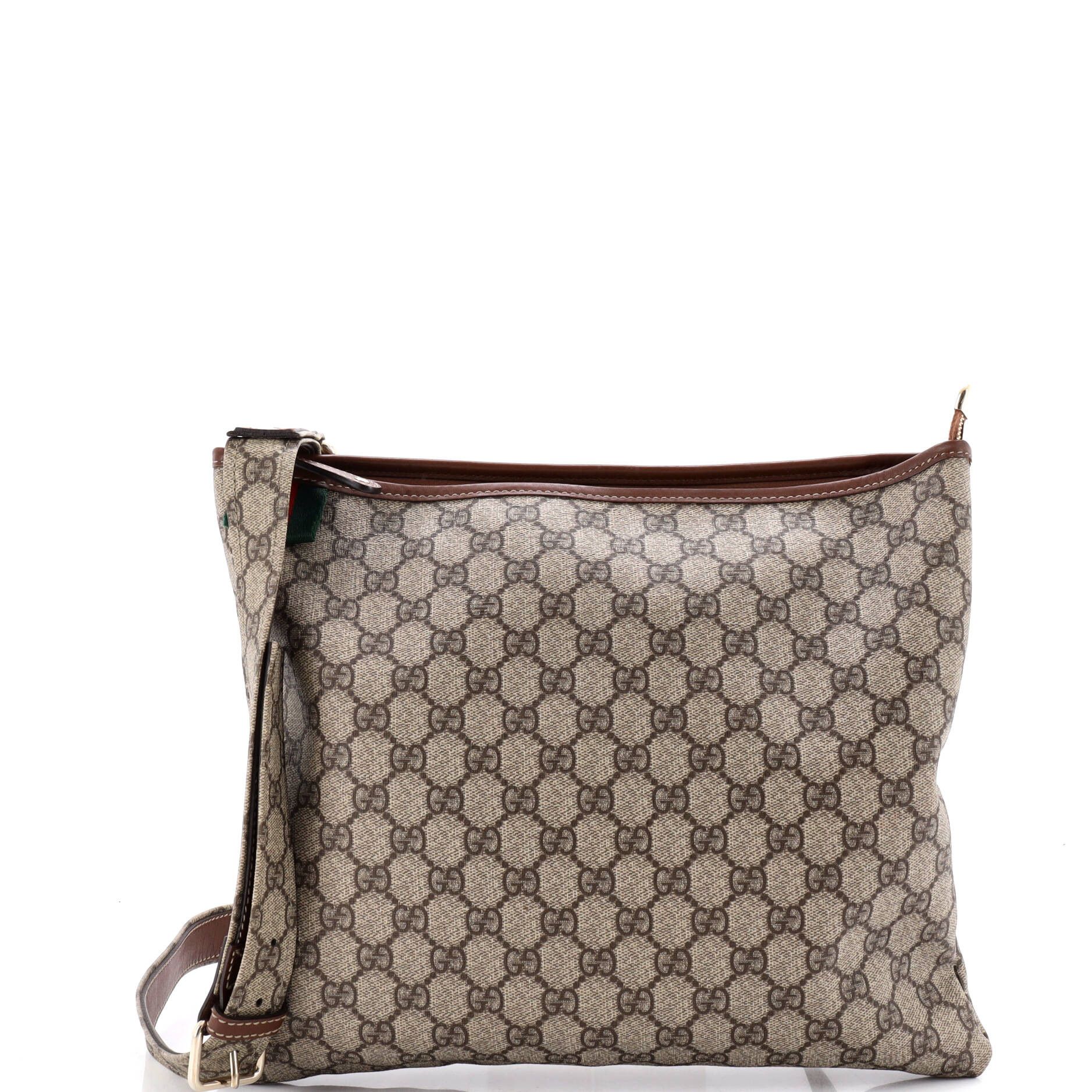 Gucci Web Loop Flat Messenger Size ONE SIZE - 1 Thumbnail
