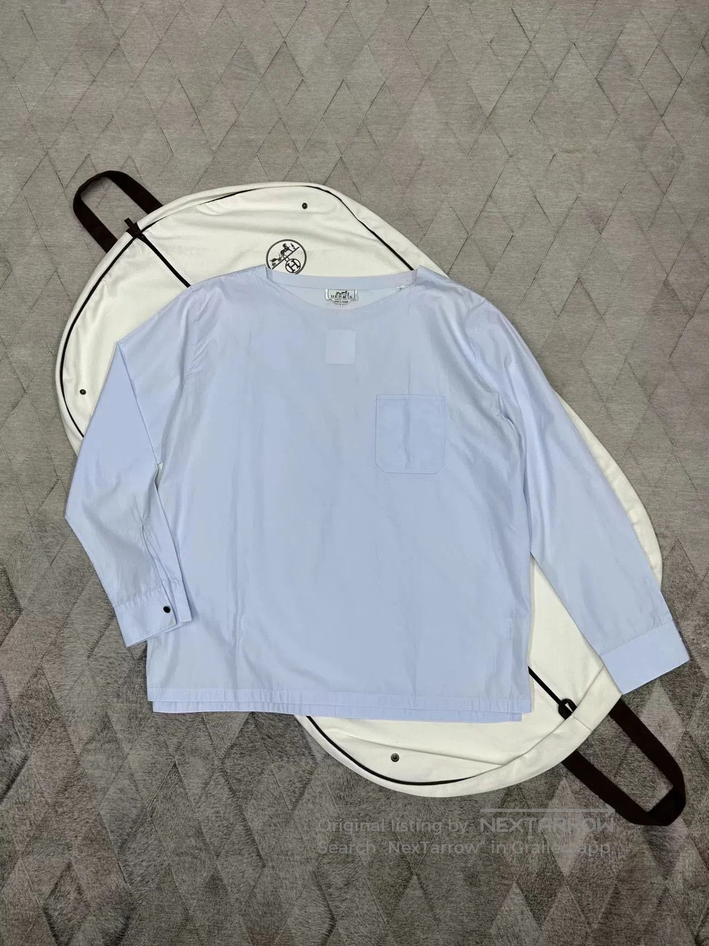 Hermes Hermes Spring Summer New Pullover Shirt Jacket. Size US L / EU 52-54 / 3 - 1 Thumbnail
