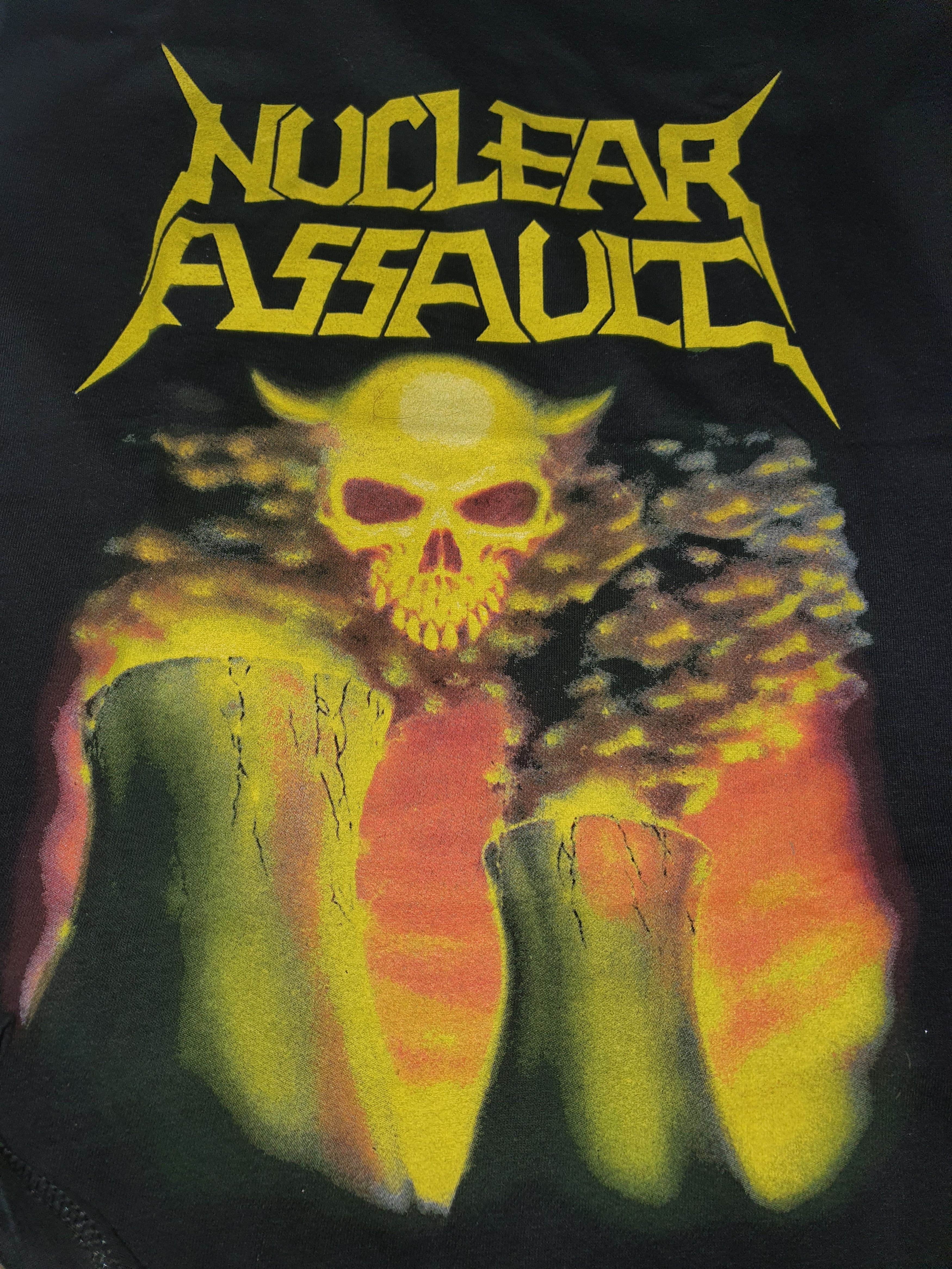 Band Tees NUCLEAR ASSAULT, Anthrax Megadeth Metallica Slayer Slipknot Size US M / EU 48-50 / 2 - 5 Thumbnail