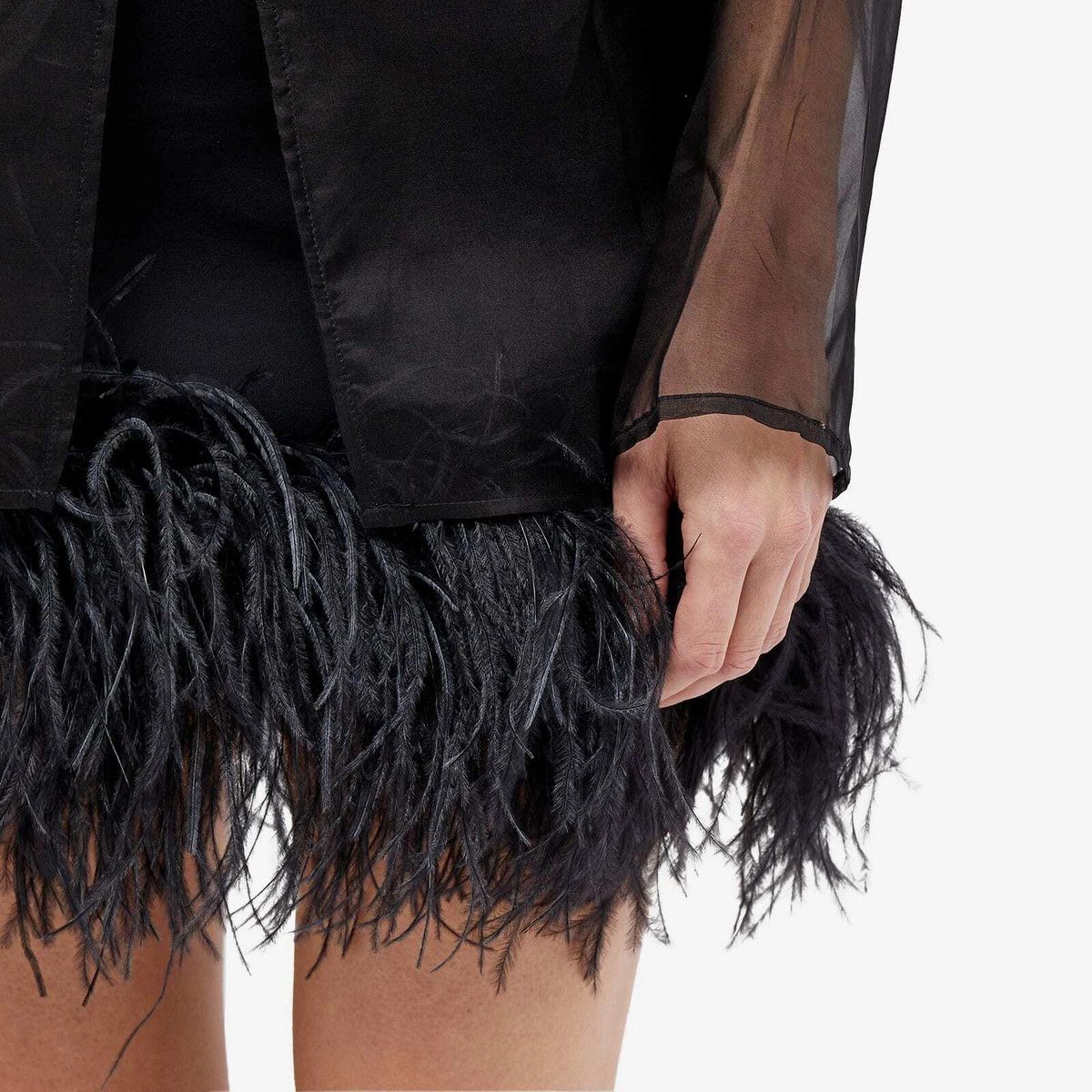 16Arlington o1mle1125 Haile Mini Skirt Jet in Black Size 27" / US 4 / IT 40 - 5 Thumbnail