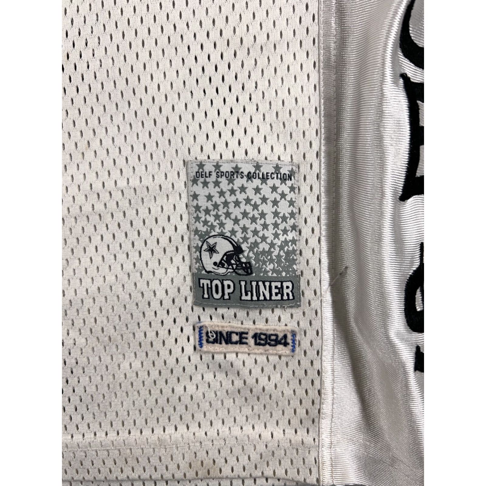 Vintage VINTAGE DELF Jerseys Adult 3XL White Nike Shirt? Size ONE SIZE - 4 Thumbnail