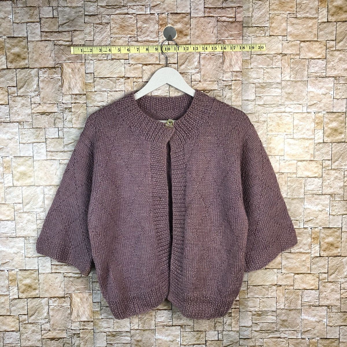 Homespun Knitwear × Japanese Brand Japanese Brand Purple Knitwear #A1207 Size M / US 6-8 / IT 42-44 - 1 Thumbnail