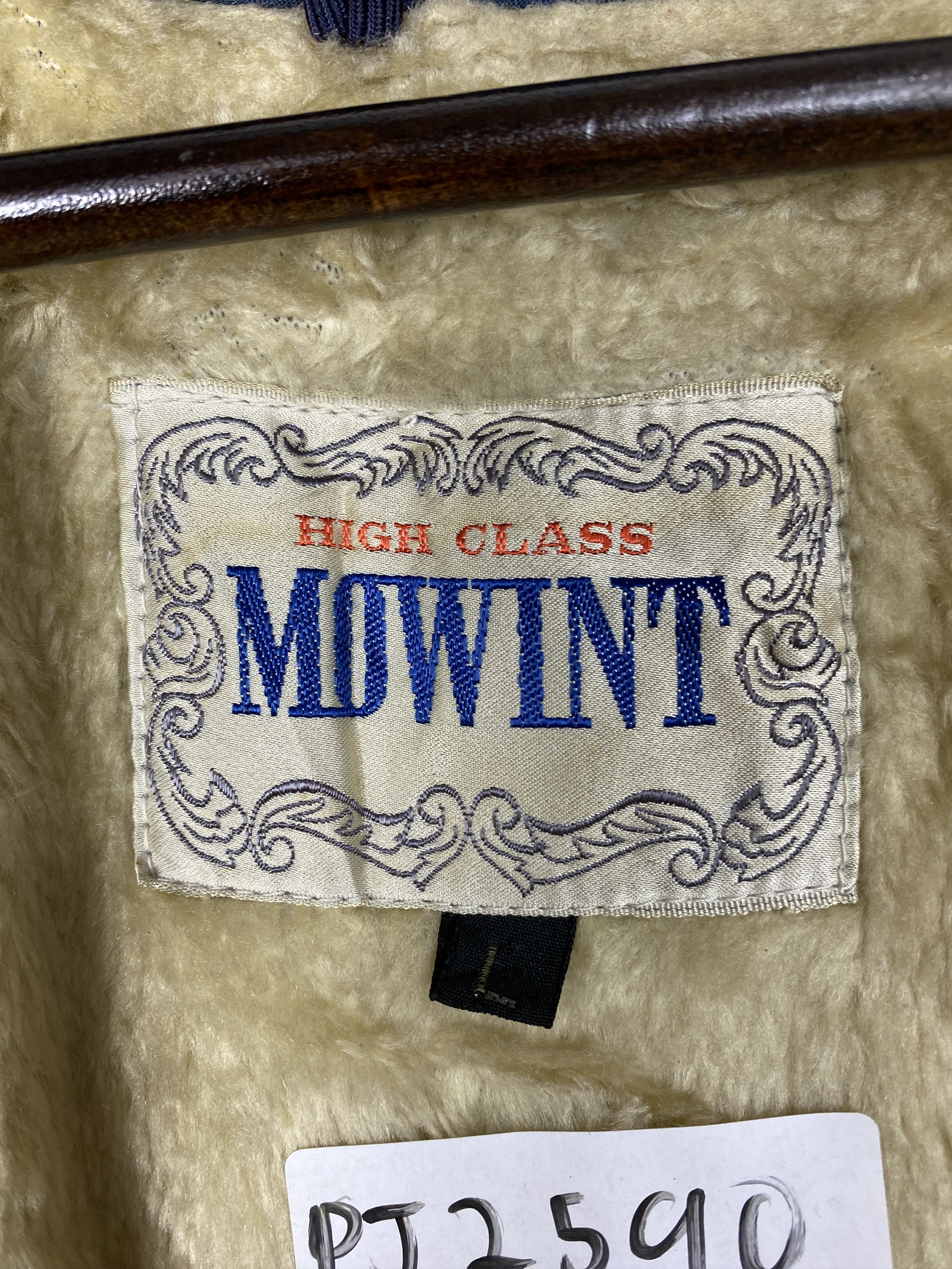 Japanese Brand Vintage Mowint Fleece Lining Bomber Jacket PJ2590 Size US L / EU 52-54 / 3 - 8 Thumbnail