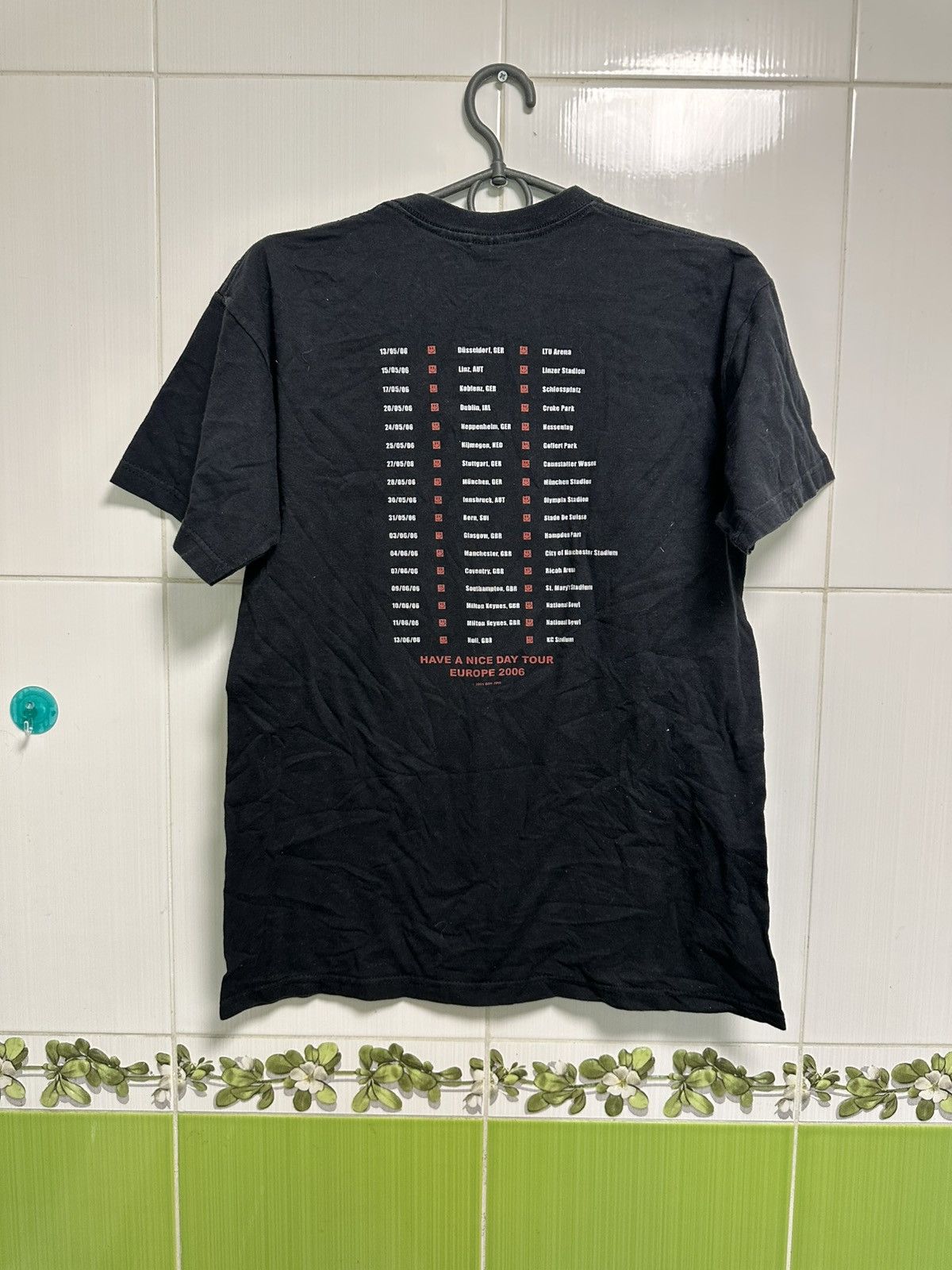 Bon Jovi × Vintage Bon Jovi 2006 Europe Have A Nice Day Tour T-Shirt Size S Size US S / EU 44-46 / 1 - 4 Thumbnail