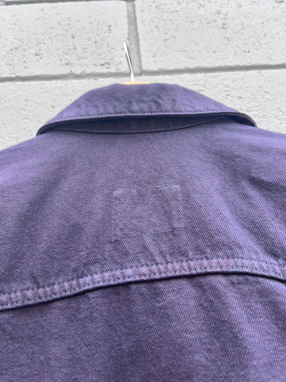 Helmut Lang Helmut Lang A/W99 Deep Purple Denim Jacket Size US XS / EU 42 / 0 - 10 Thumbnail