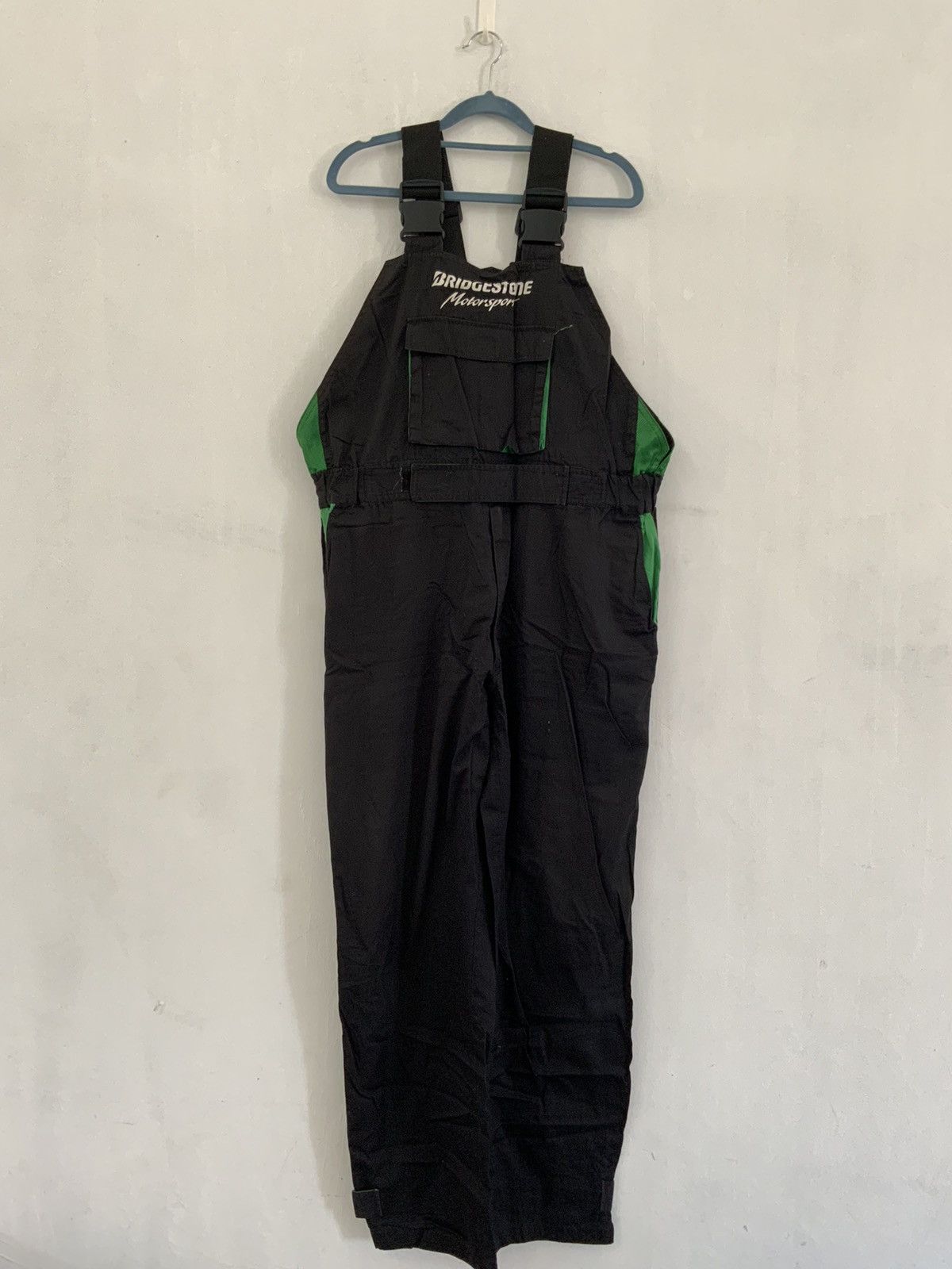 Japanese Brand Vintage Bridgestone Motosport Overalls Size US 38 / EU 54 - 1 Thumbnail