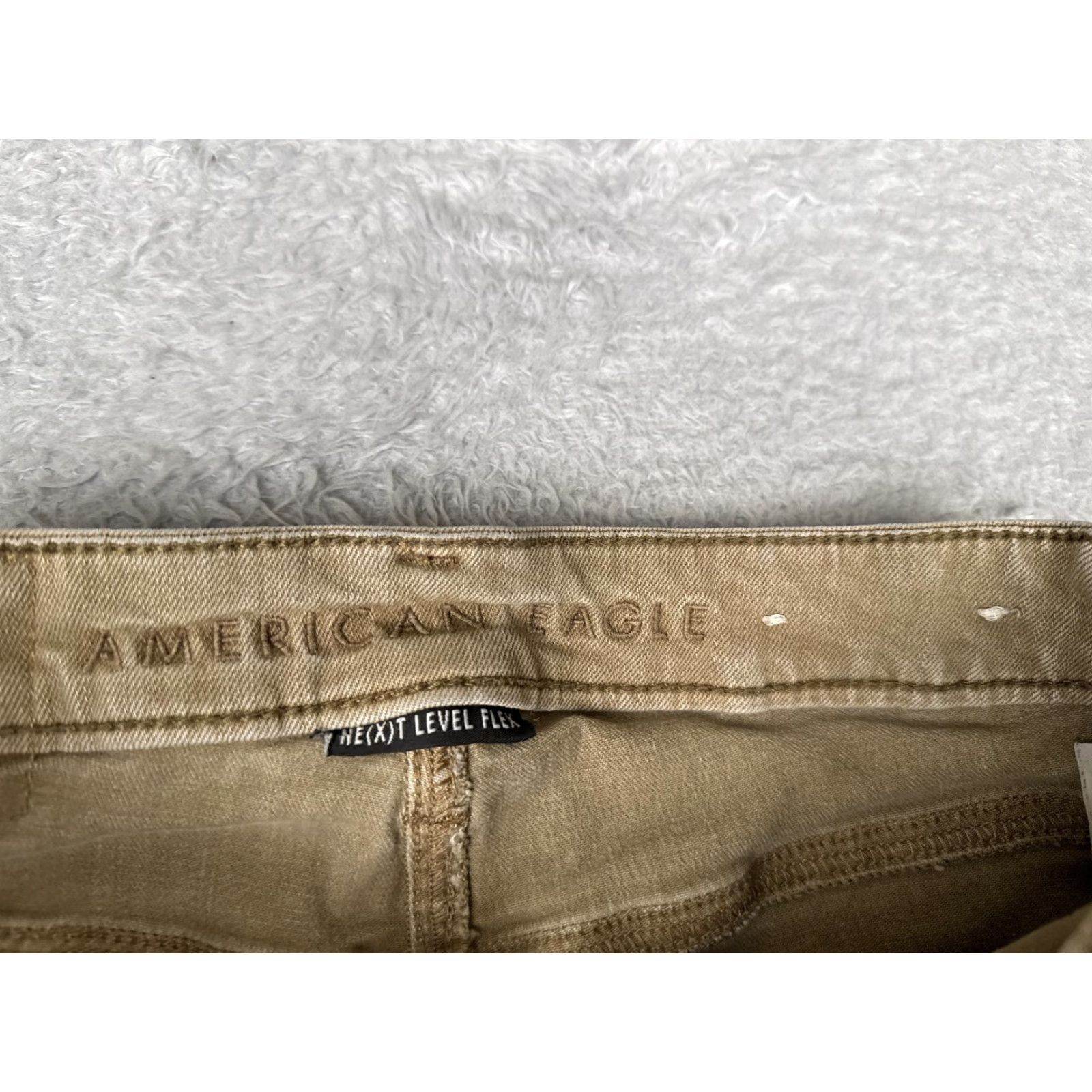American Eagle Outfitters American Eagle Outfitters Jeans Mens 28x28 Beige Jegging Skinny Next Level Flex Size US 28 / EU 44 - 6 Thumbnail