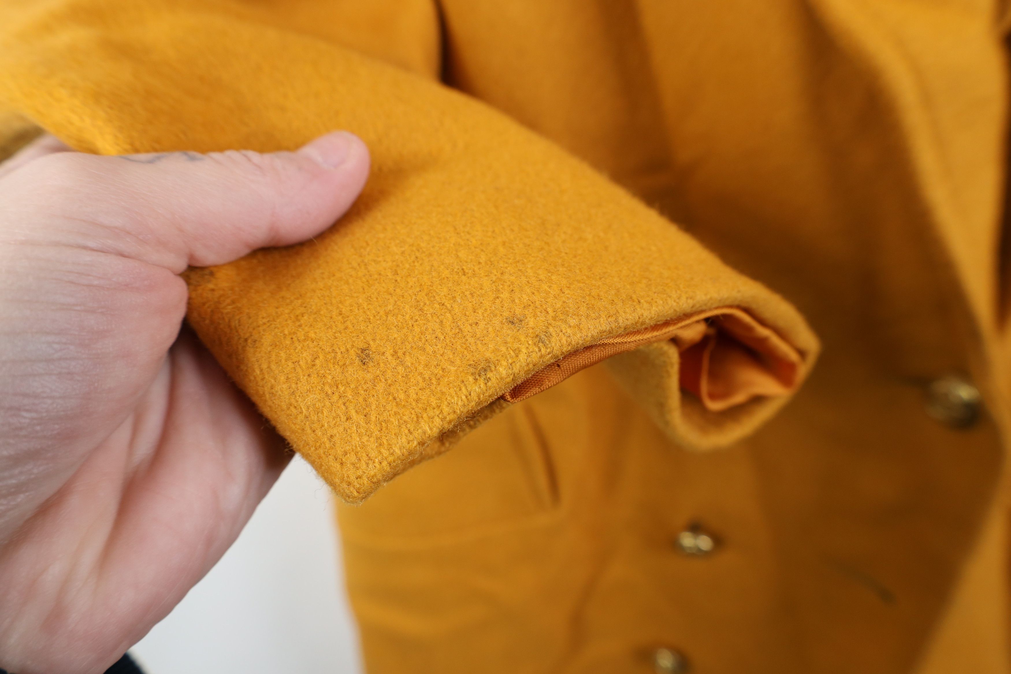 Vintage Vintage 90s Streetwear Wool Double Breasted Overcoat Jacket Size 3XL / US 20-22 - 8 Thumbnail