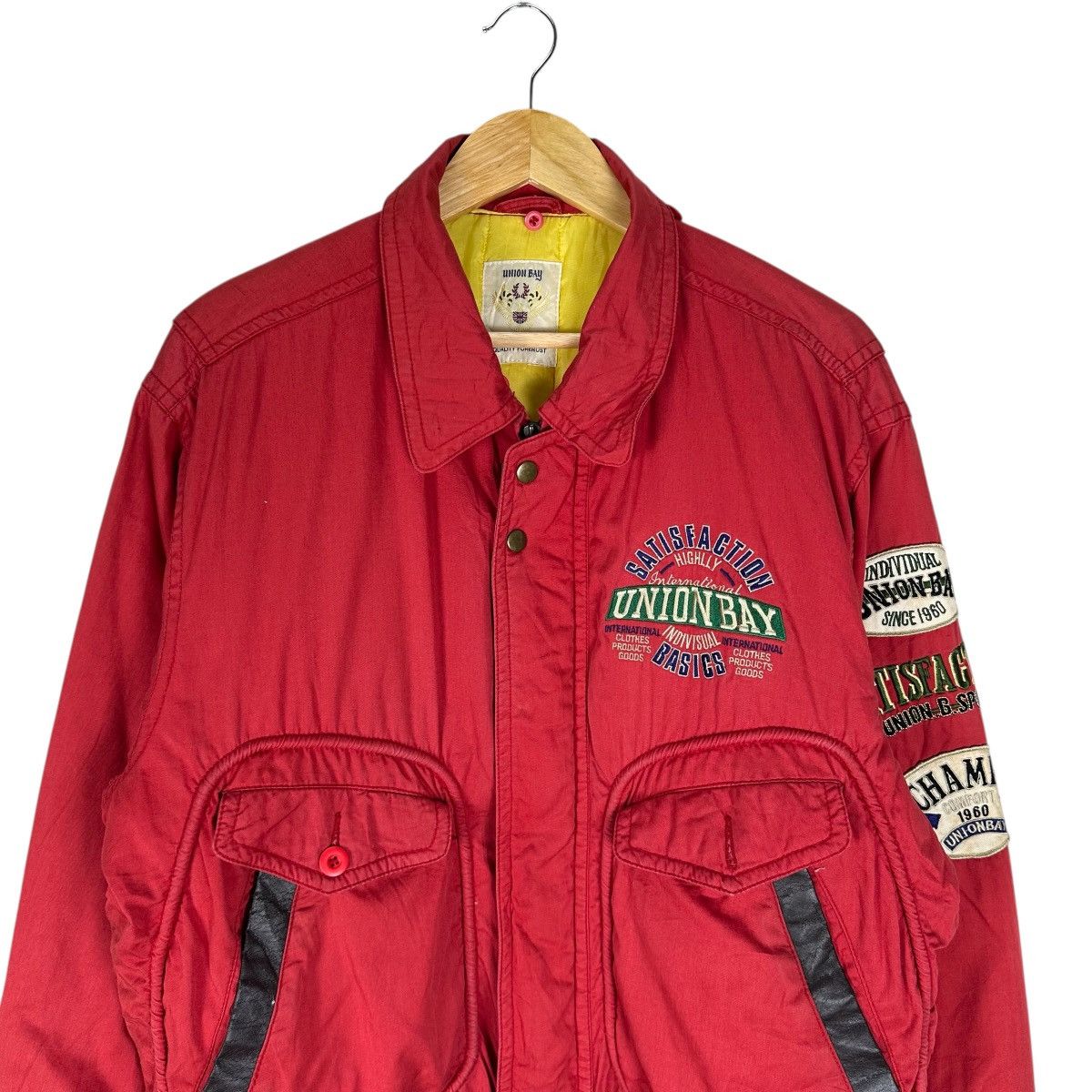 Japanese Brand UNION BAY PATCH JACKET LIKE ISSEY MIYAKE Size US L / EU 52-54 / 3 - 3 Thumbnail