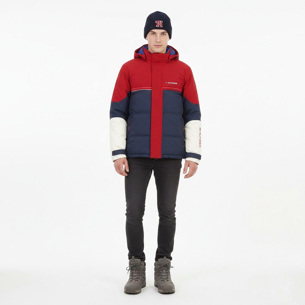 Tommy Hilfiger Tommy Hilfiger Men M Jacket Navy Padded Full Zipper 0515 Size US M / EU 48-50 / 2 - 1 Thumbnail