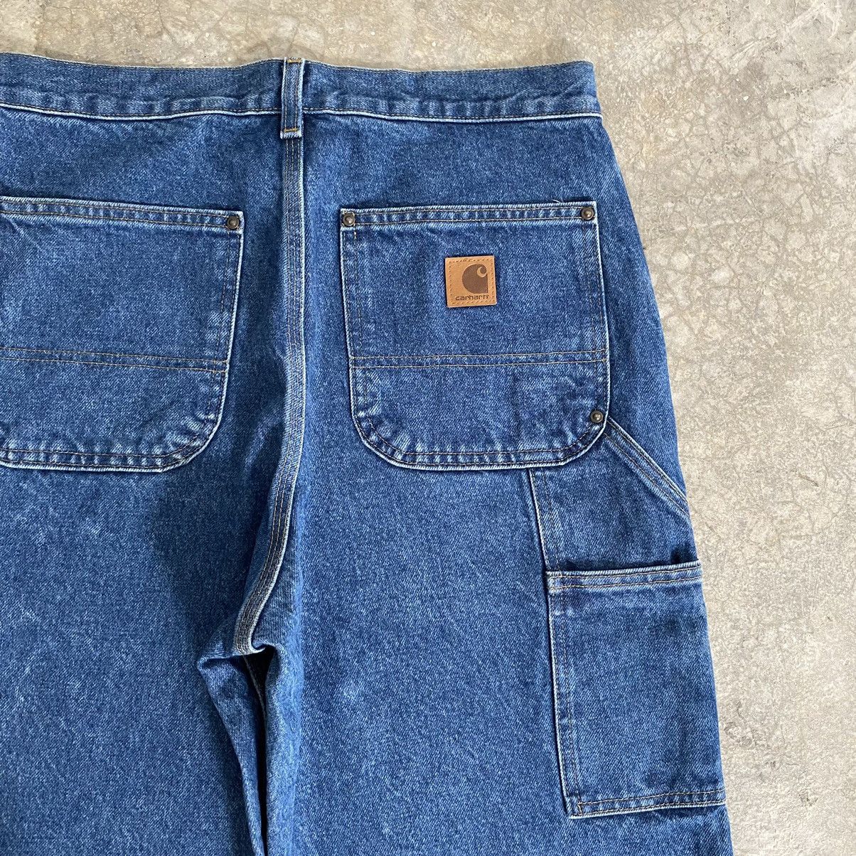 Carhartt Vintage Carhartt Double Knee Carpenter Denim Jeans Size US 31 - 18 Thumbnail