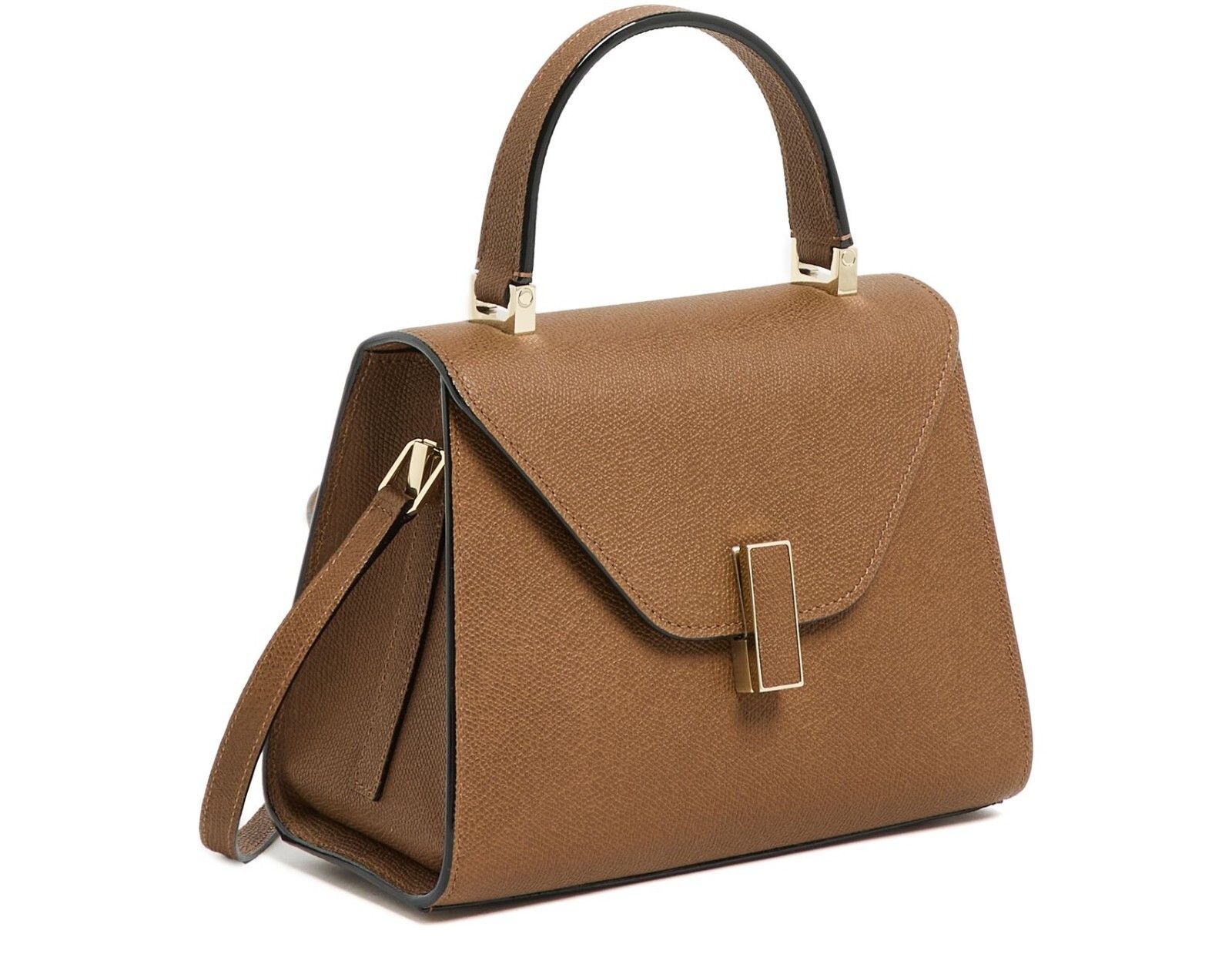 Valextra VALEXTRA Iside Mini Brown Leather Top Handle Bag New Size ONE SIZE - 2 Thumbnail