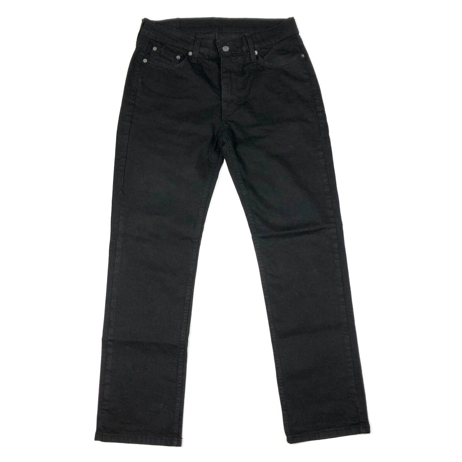 Levi's × True Religion Levi's 514 Black Denim Jeans Pants Size 30x30 Casual Mens B4 Size US 30 / EU 46 - 1 Thumbnail