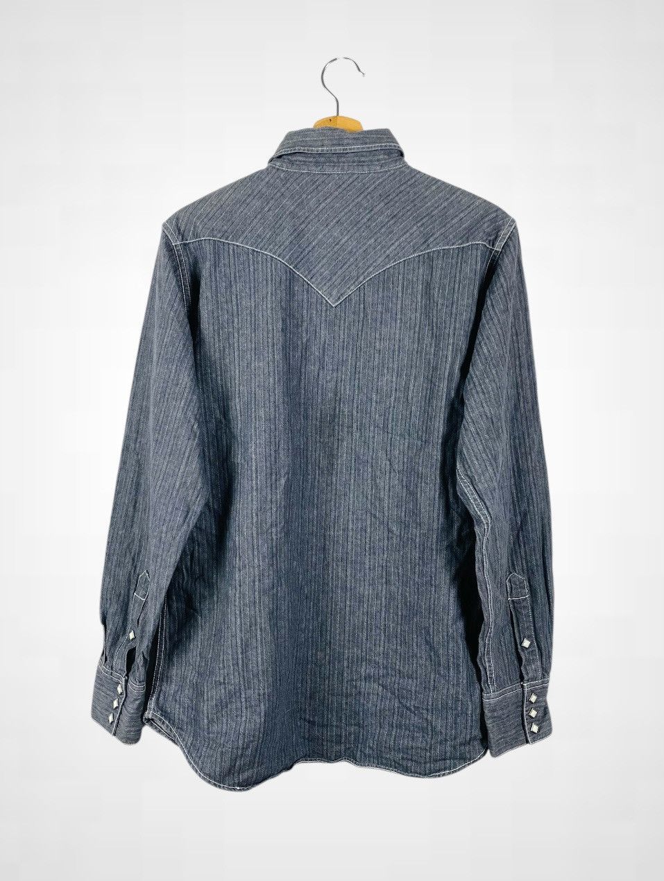 Japanese Brand Rare Lucky Brand Western Casual Button Shirts for Men Size US M / EU 48-50 / 2 - 2 Thumbnail