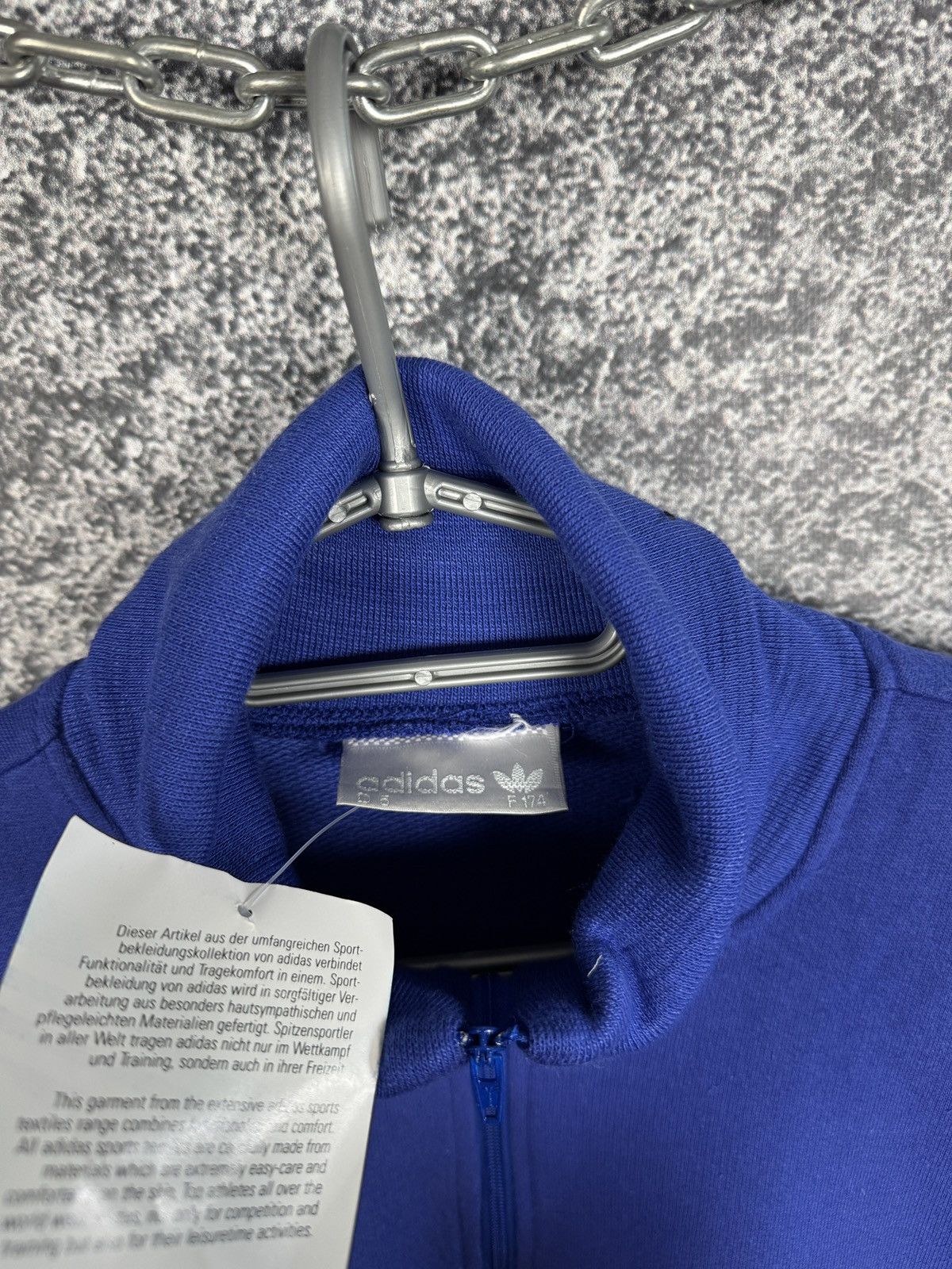 Adidas Men’s Adidas 1/4 Zip Sweatshirt Vintage 90s Pullover Size M Size US M / EU 48-50 / 2 - 10 Thumbnail