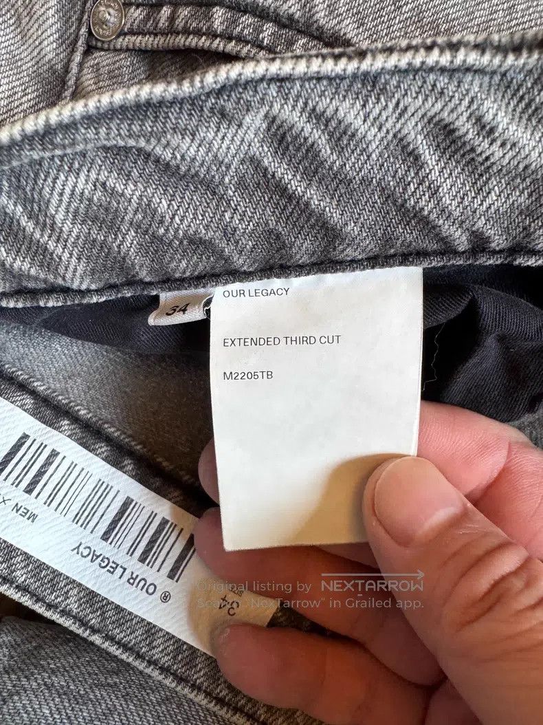 Our Legacy Our Legacy Washed Denim Pants Size US 34 / EU 50 - 4 Thumbnail