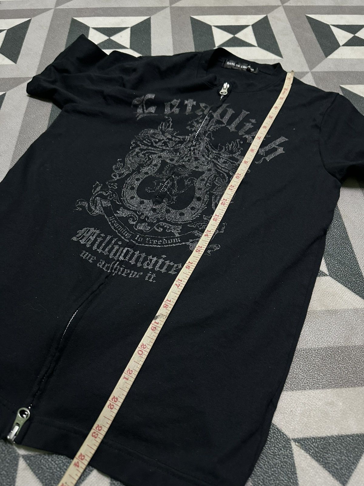 Japanese Brand Base de cricross full zipper tshirt Size US XS / EU 42 / 0 - 9 Thumbnail