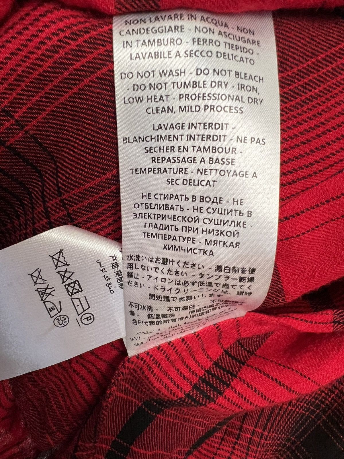 Alexander McQueen McQ Alexander McQueen Tartan Print Zip Shirt Jacket 52 Size US M / EU 48-50 / 2 - 6 Thumbnail